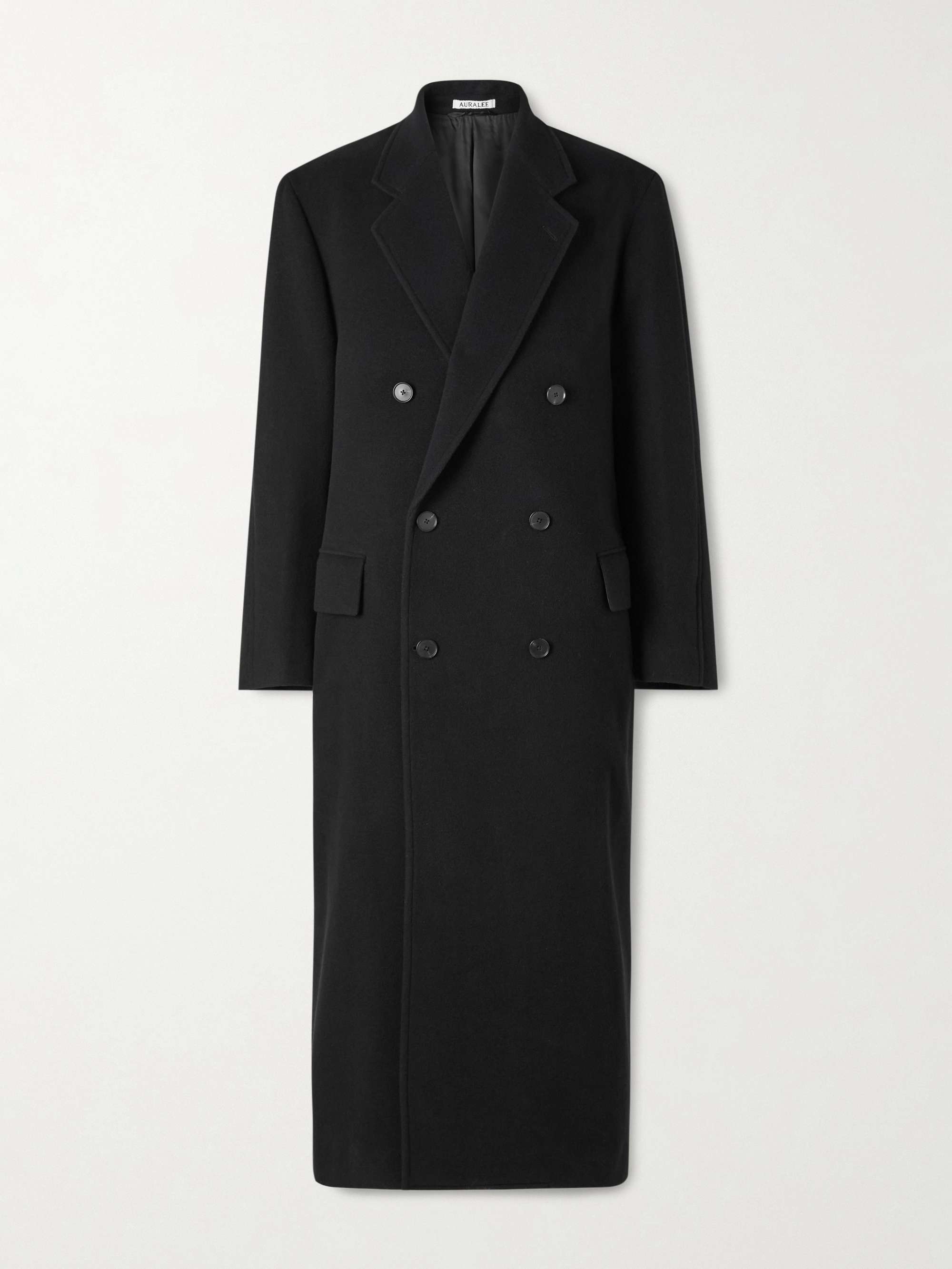 AURALEE Double-Breasted Wool Coat for Men | MR PORTER