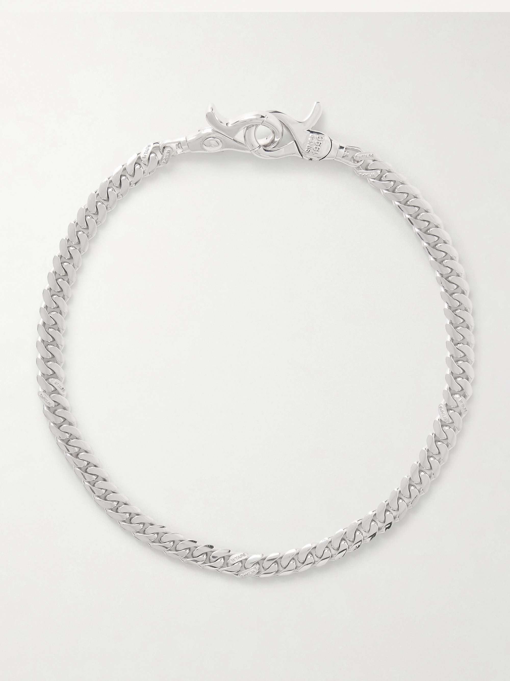 WTAPS® + GRILLZ JEWELZ Silver Chain Necklace for Men | MR PORTER
