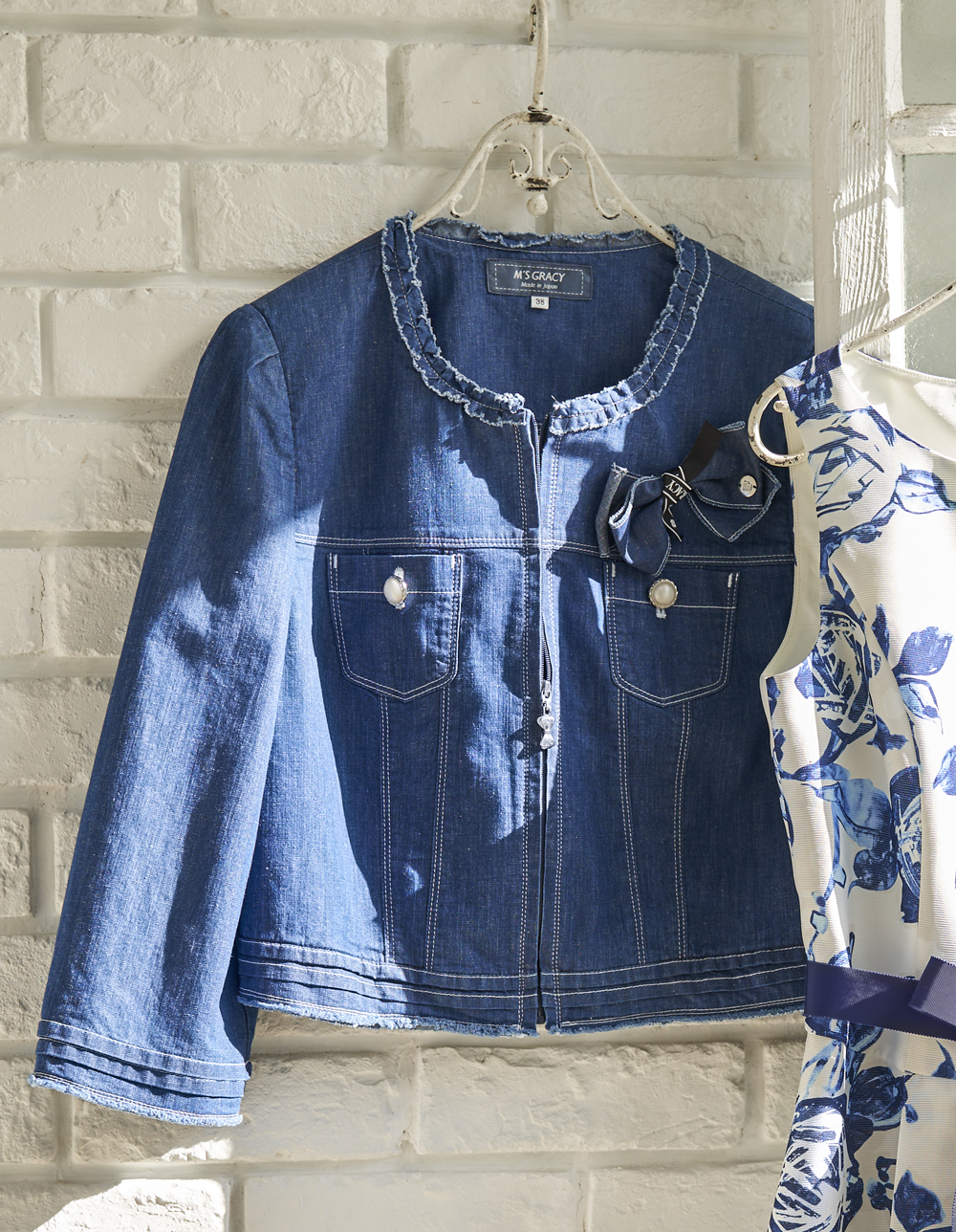 コンパクトデニムジャケット | msgracy