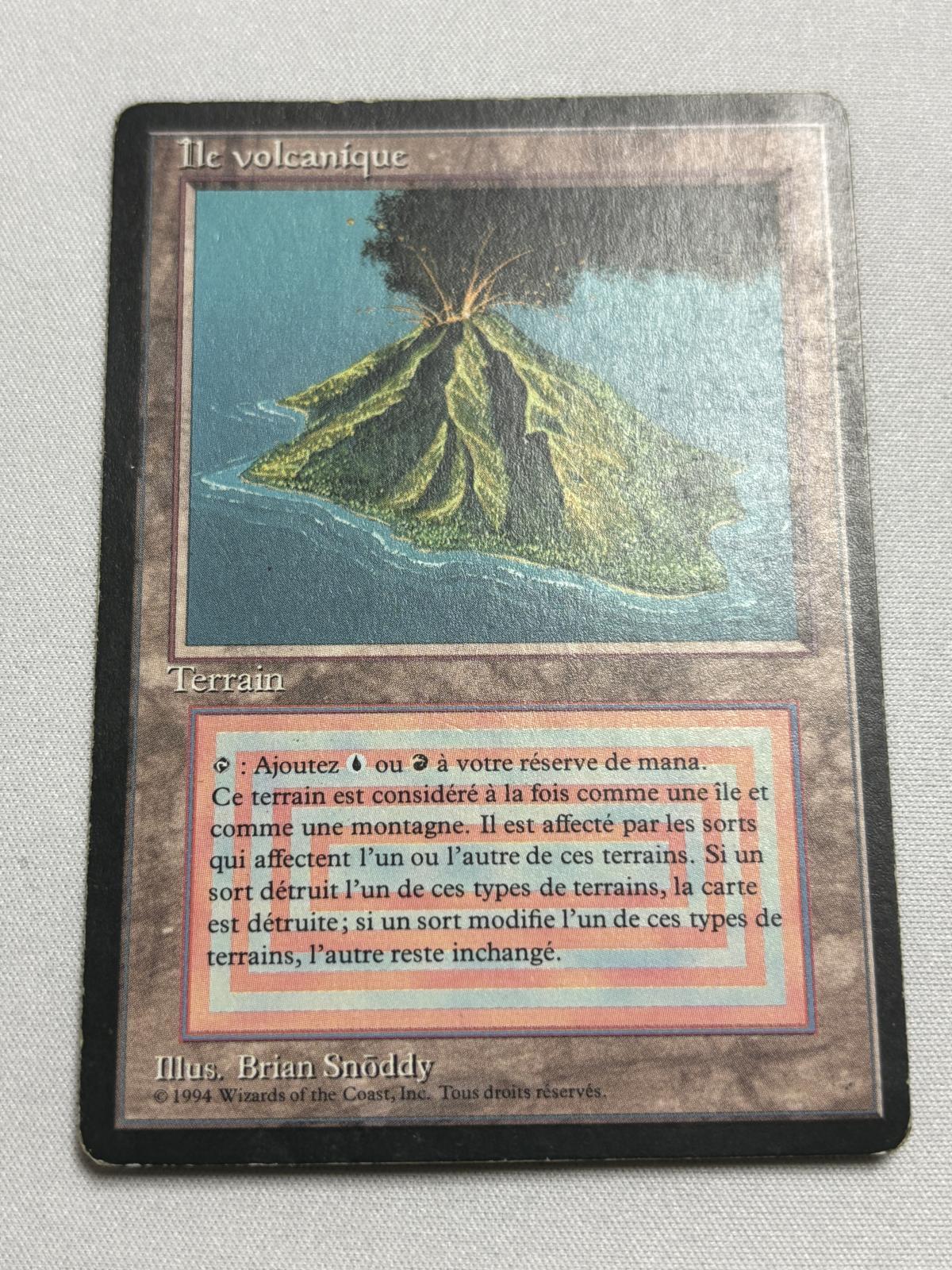 Volcanic Island》[3EDBB] フランス語 MP - MTG専門店 Initiative