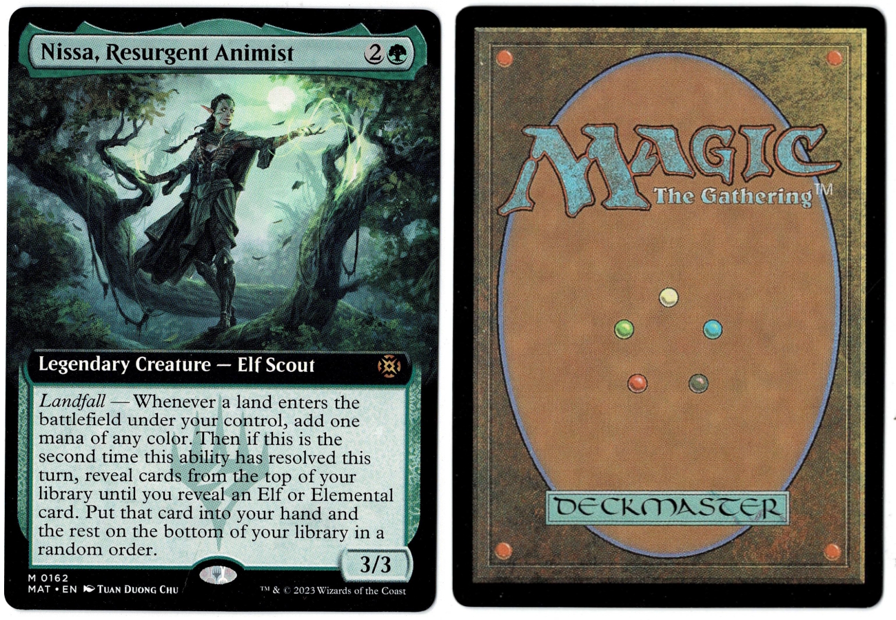 Nissa, Resurgent Animist Magic the Gathering Proxy
