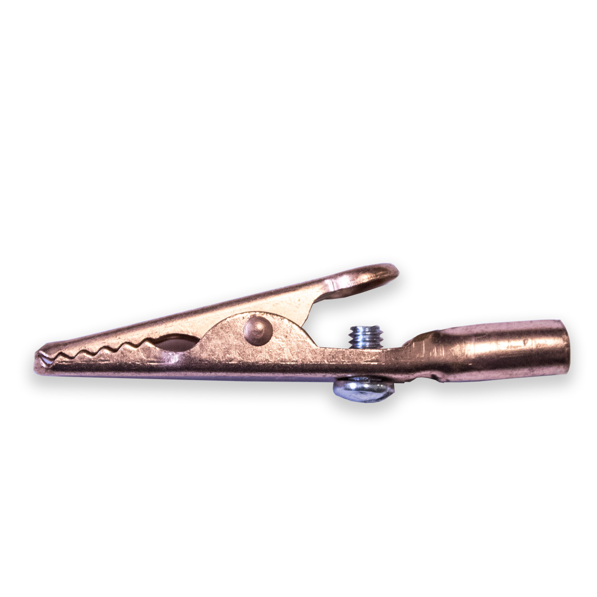 BU-60CS - Copper Alligator Clip with Screw - Mueller Electric