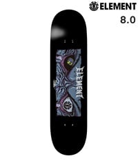 ELEMENT エレメント スケートボード デッキ 8.0inch JOHANN EYES
