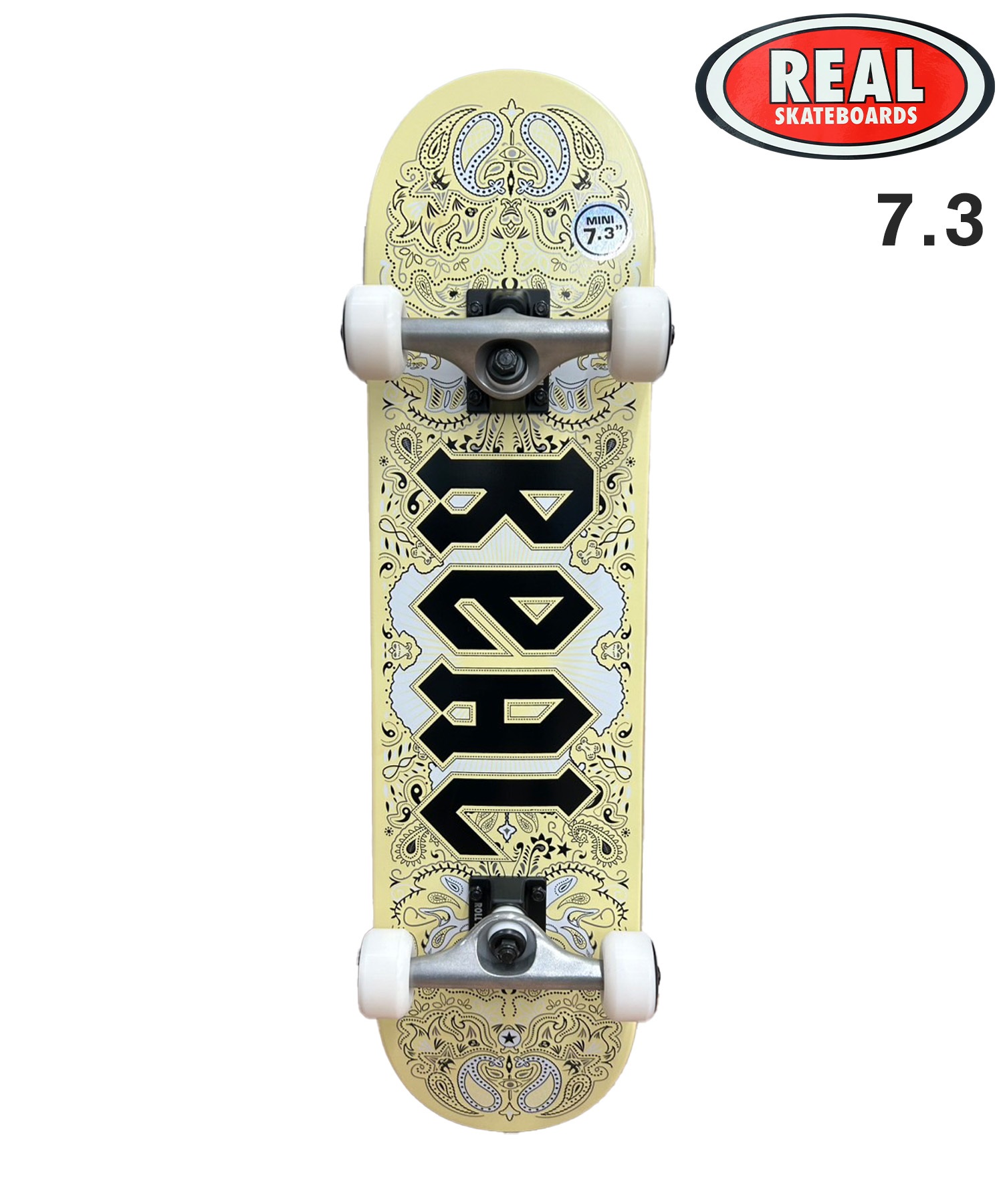 REAL リアル スケートボード キッズ コンプリート 7.3inch BANDANA