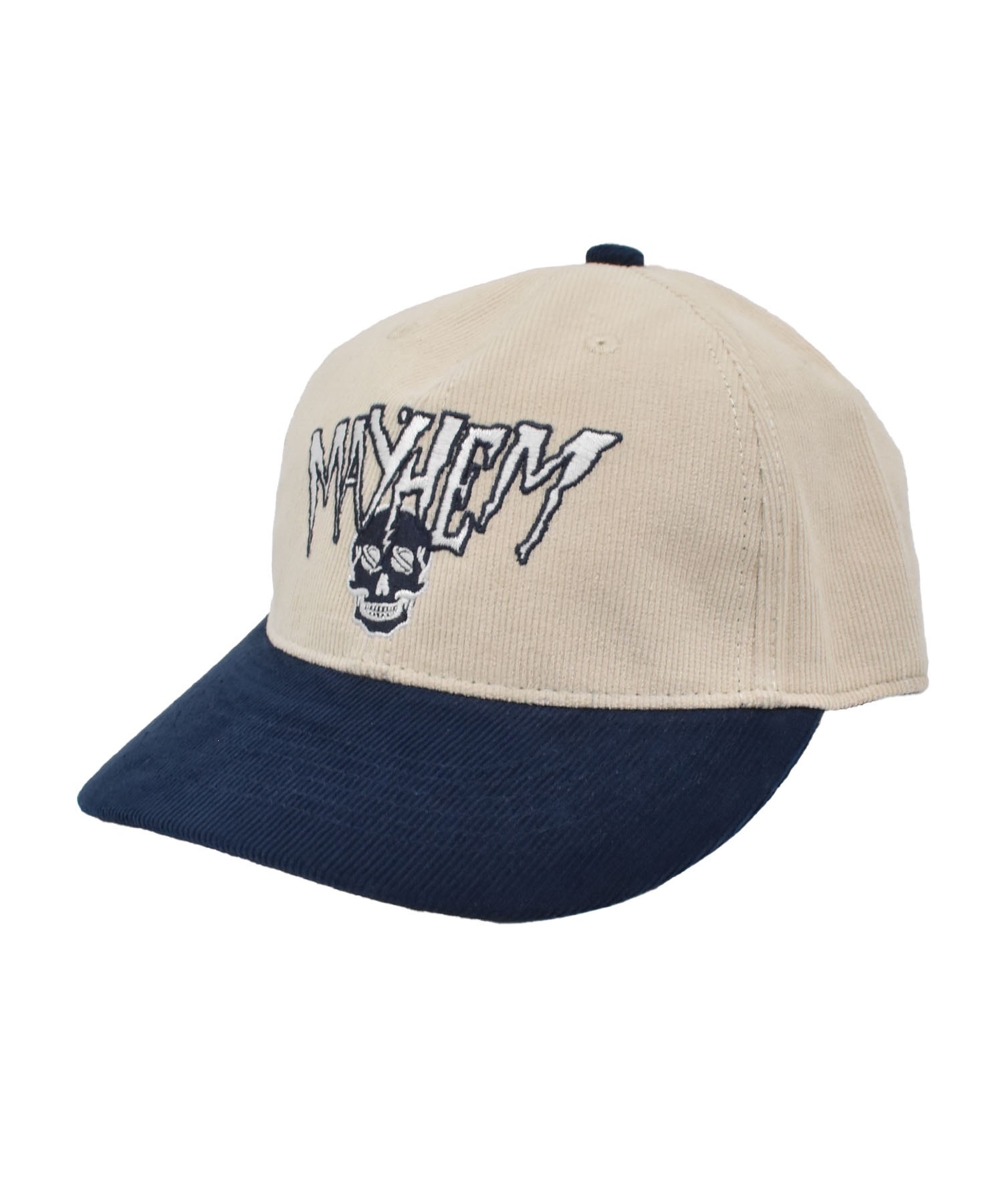 LOST ロスト キャップ 帽子 ロゴ スカル コーデュロイ MEYHEM SKULL