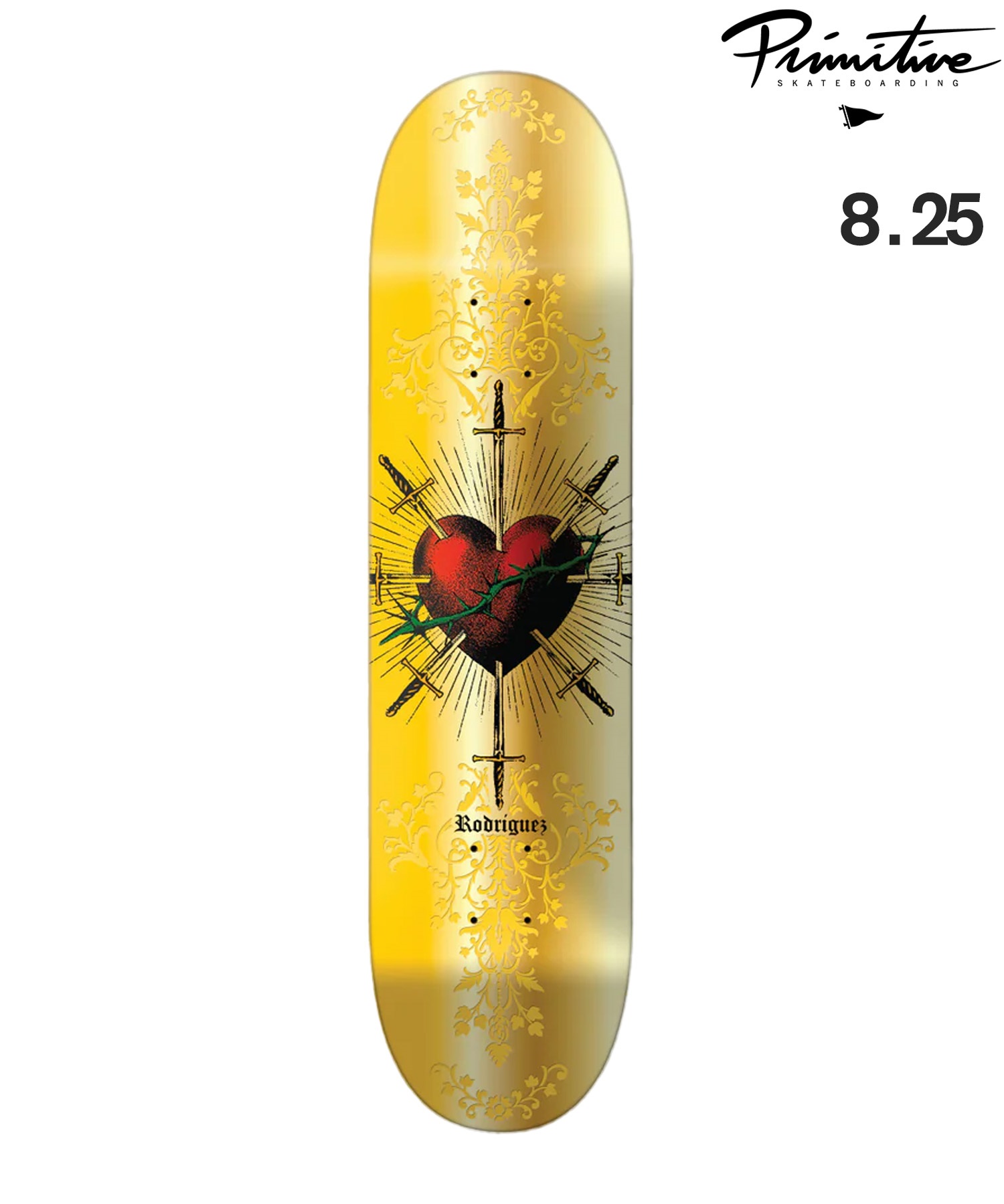 PRIMITIVE プリミティブ スケートボード デッキ 8.25inch RODRIGUEZ
