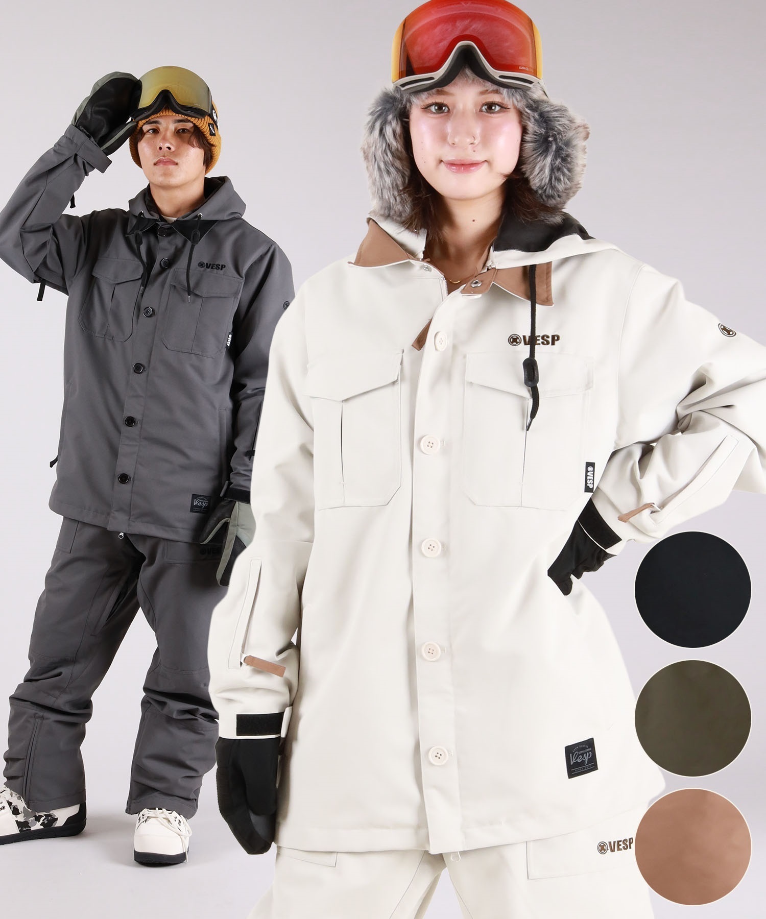 VESP べスプ VPMJ1064 スノーボード ウェア ジャケット ユニセックス