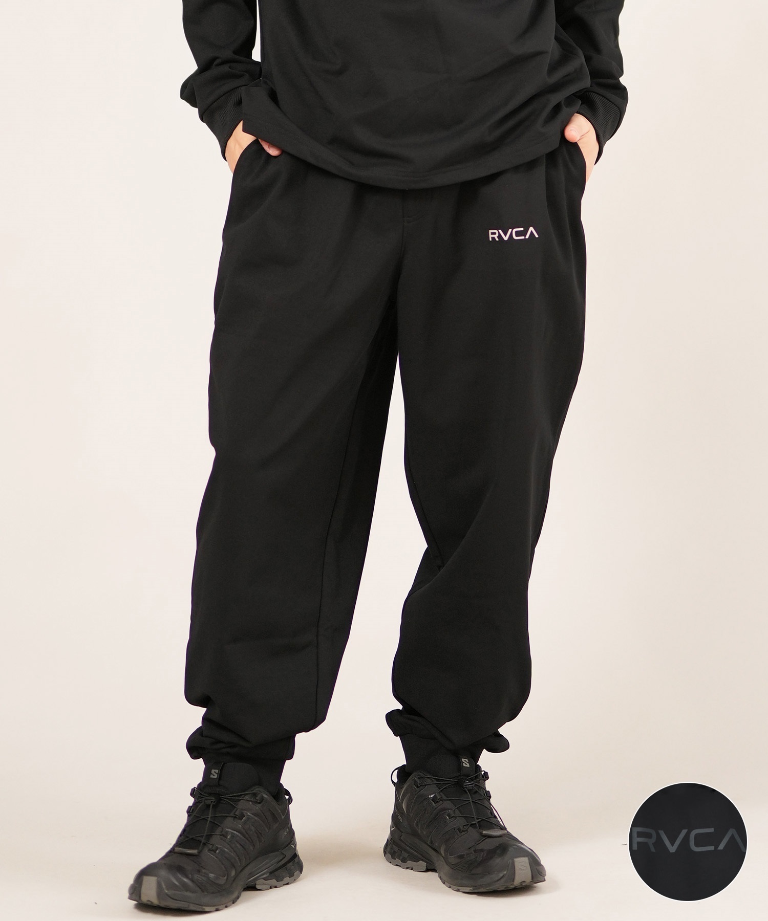 RVCA ルーカ ロングパンツ ロンパン メンズ スウェットパンツ ロゴ