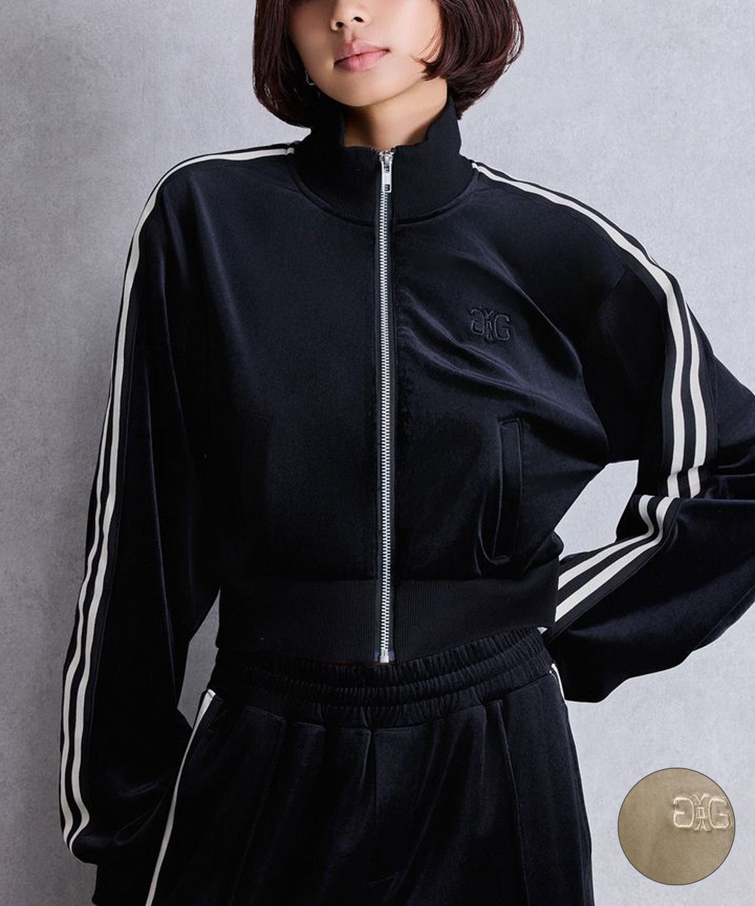 GYDA ジェイダ アウター ジャケット ジャージ レディース Symmetry