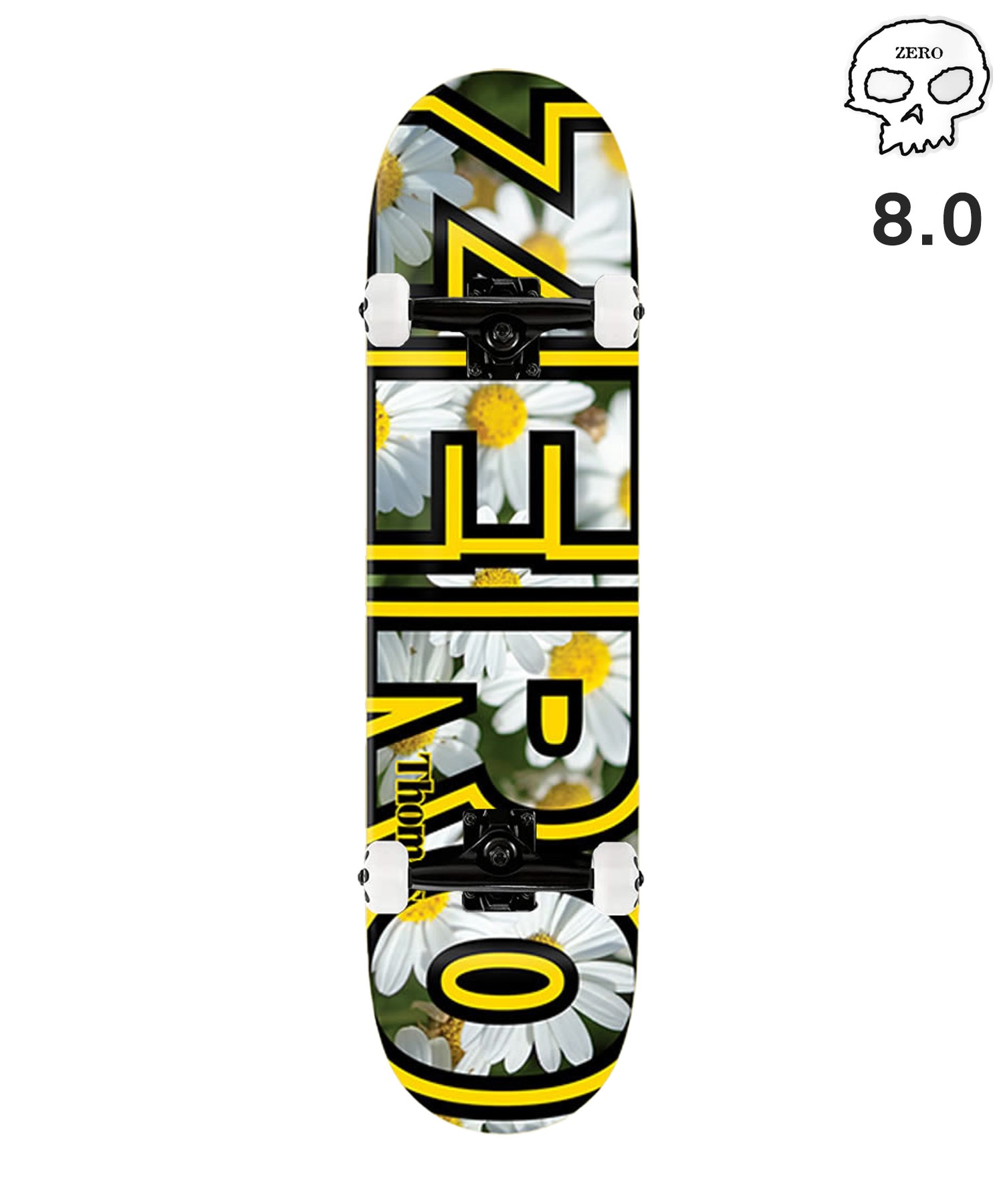ZERO ゼロ スケートボード コンプリート 8.0inch THOMAS FLORAL BOLD