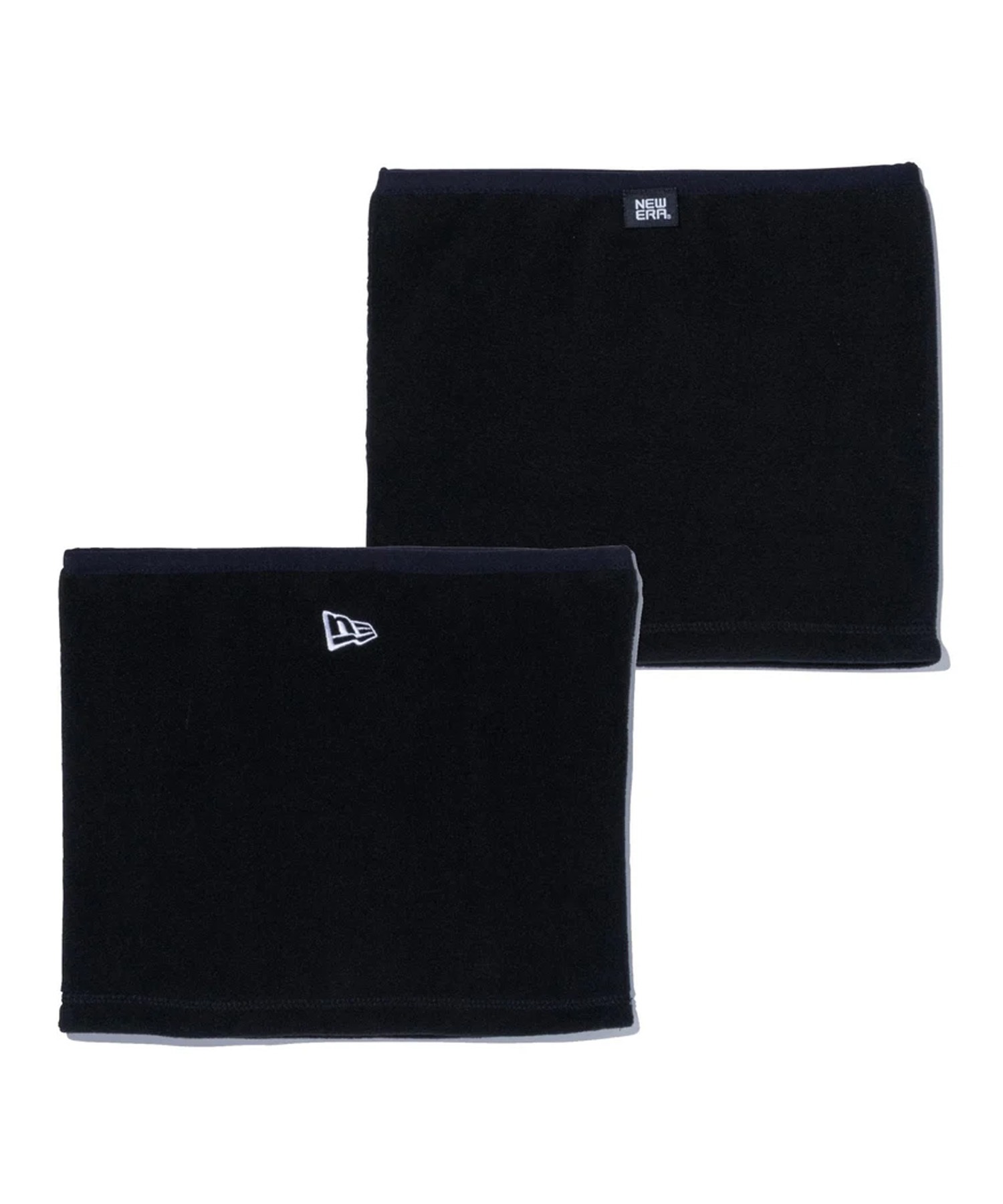 NEW ERA ニューエラ フリース ネックウォーマー ブラック ホワイト