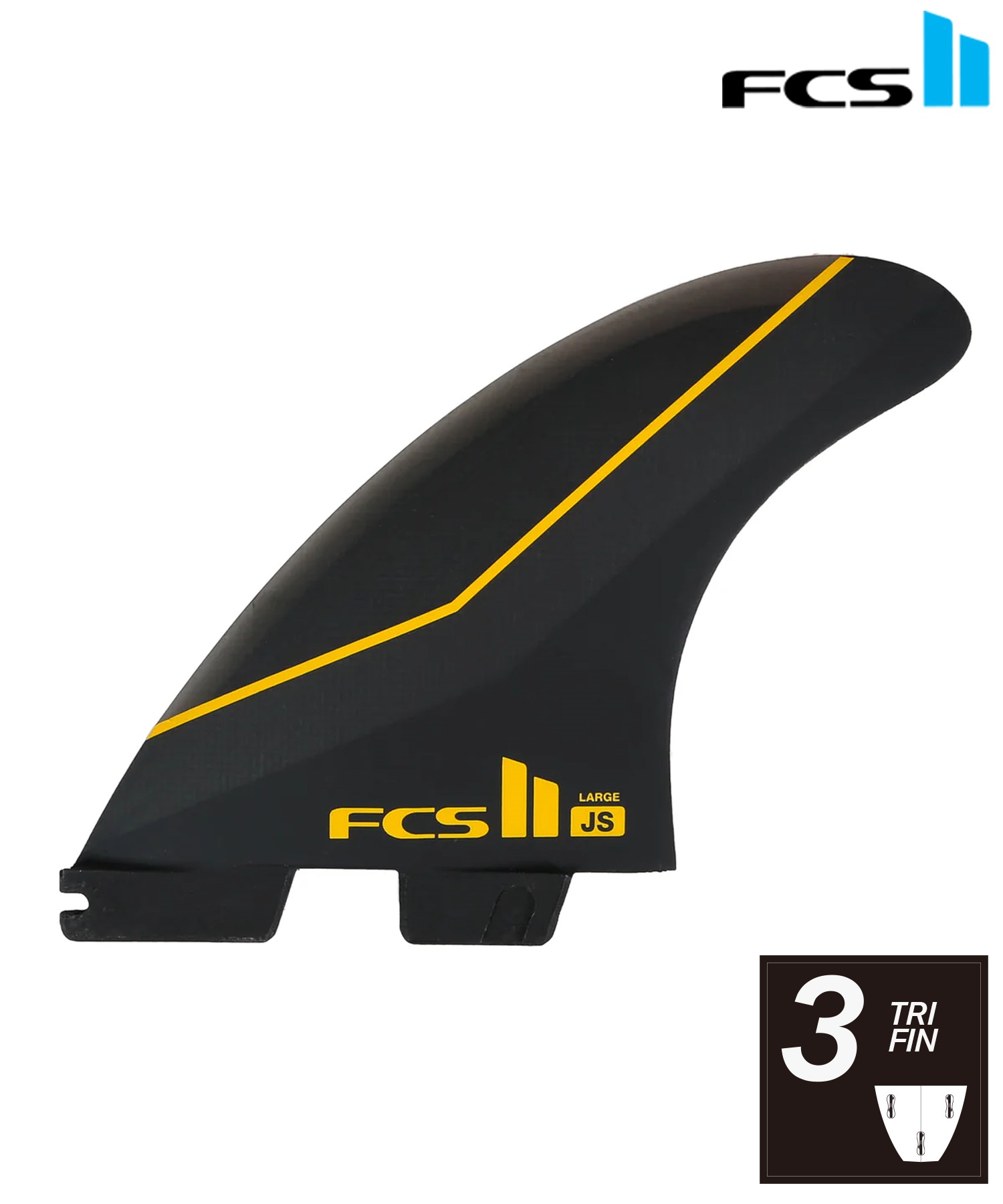 FCS2 エフシーエスツー PC JS CARBON TRI サーフィン トライ フィン