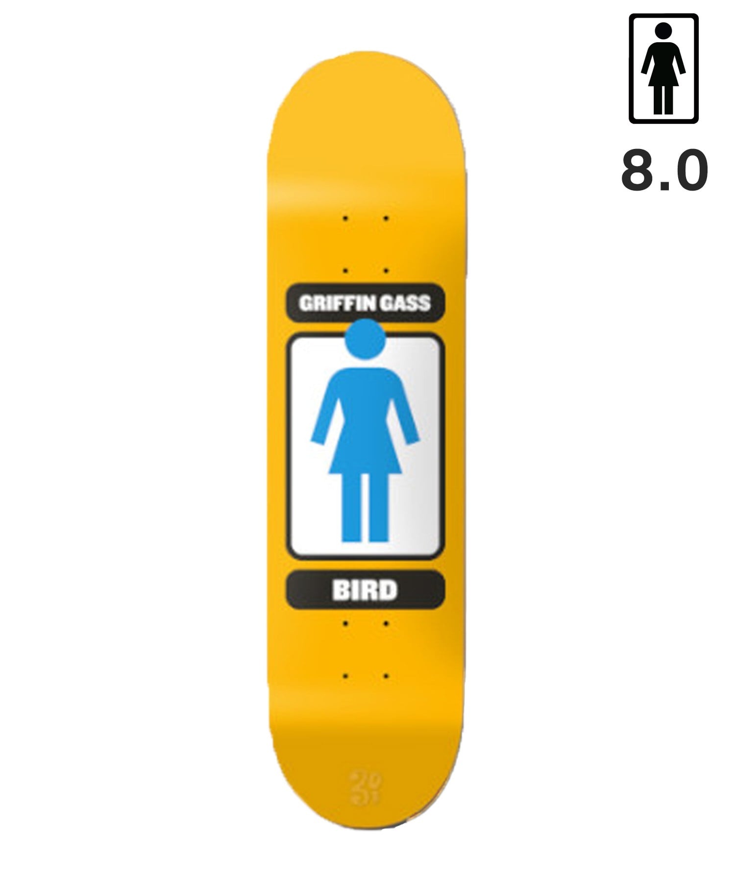 GIRL ガール スケートボード デッキ 93TIL 8.0 ムラサキスポーツ