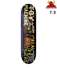 TOYMACHINE トイマシーン スケートボード デッキ 7.5inch NEVER ENDING