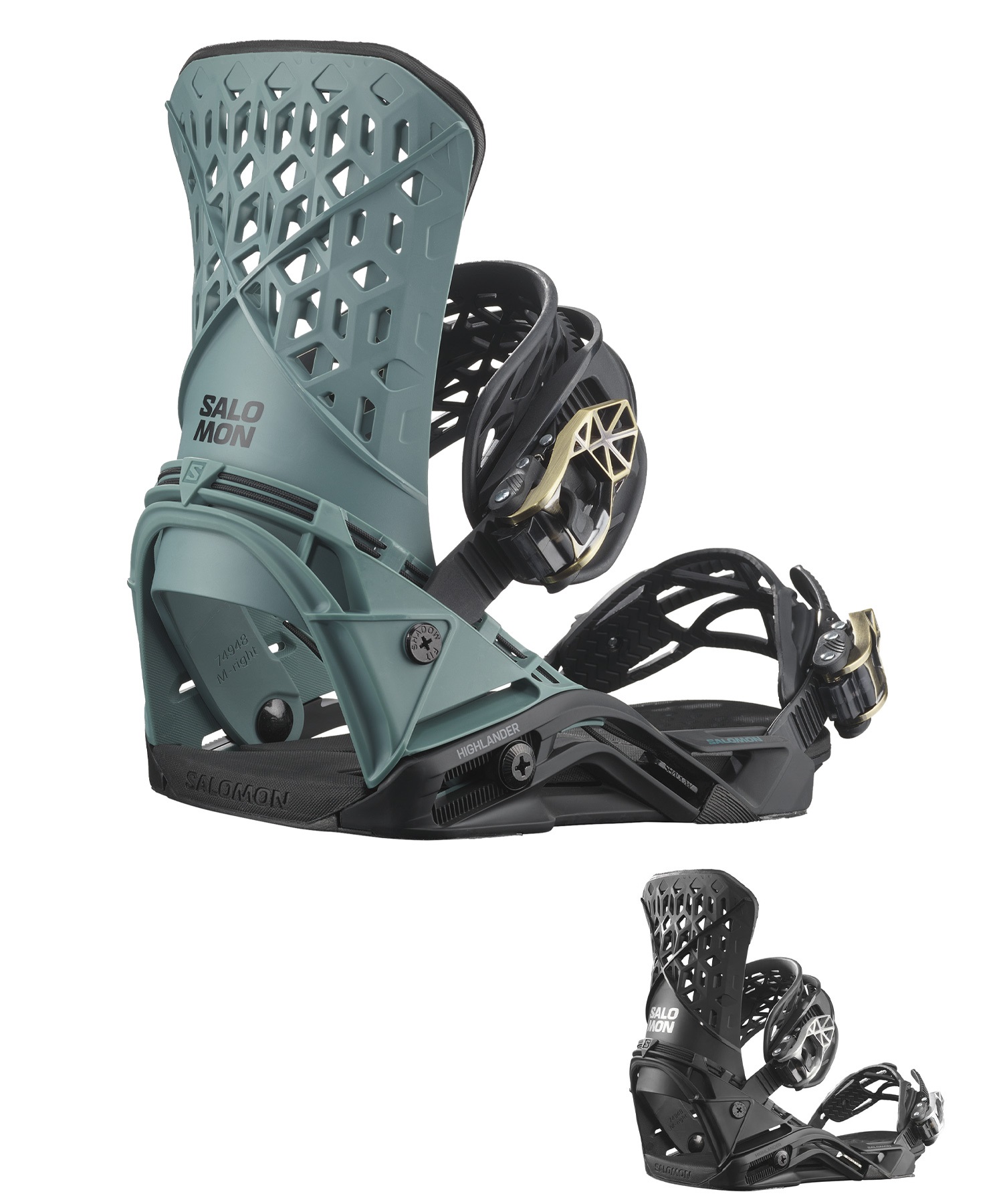 SALOMON サロモン HIGHLANDER シャドー スノーボード バインディング