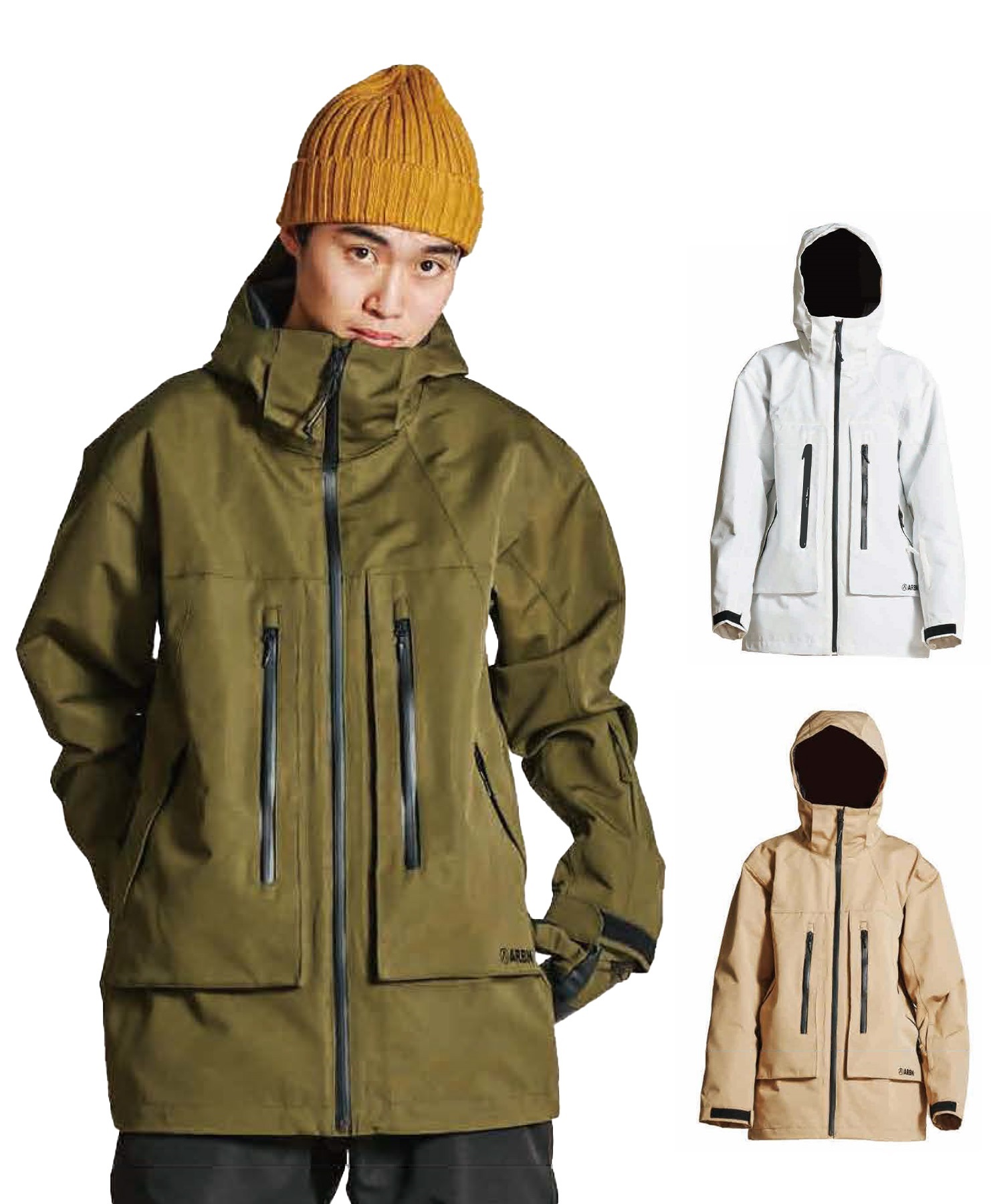 美品 00s y2k スキーウェア スノーボードウェア ARBN m スノー 美品