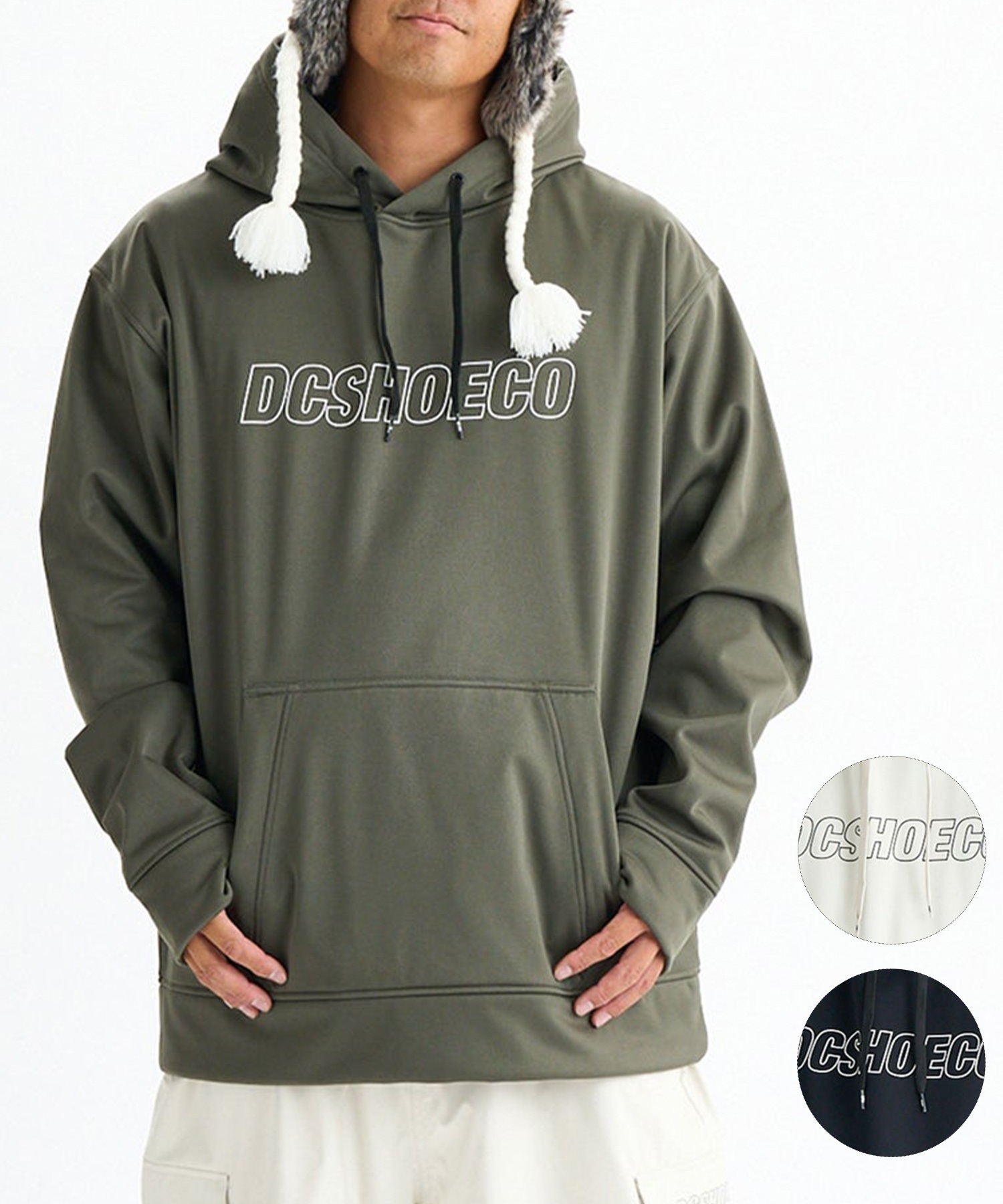 DC ディーシー IN 24 DC SNOW HOODIE スノーボード インナーウェア
