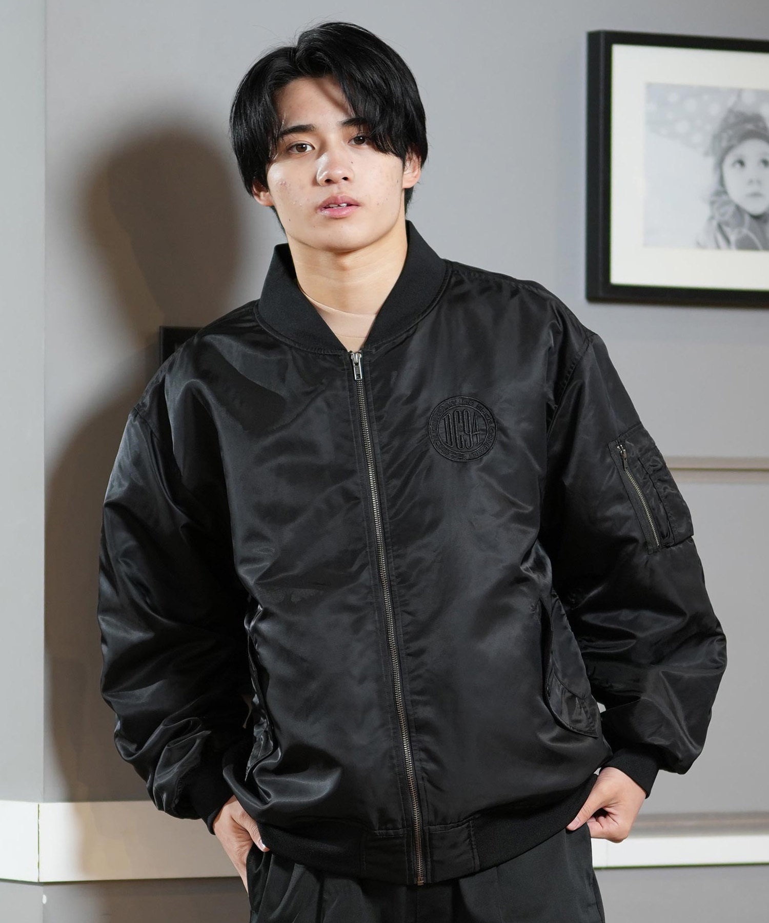 DC ディーシー アウター MA-1 メンズ フライトジャケット ミリタリー