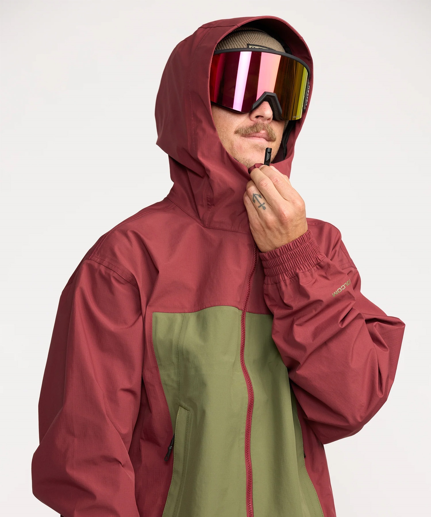 スノーボード Volcom Arthur 3L Jacket S DKO Men's Arthur 3L Jacket