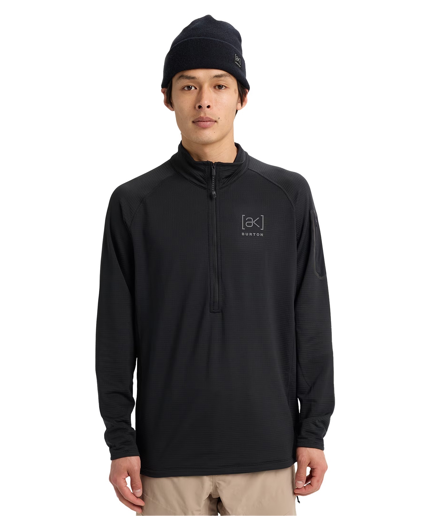 BURTON バートン エーケー Men's [ak] Helium Grid Fleece Half-Zip