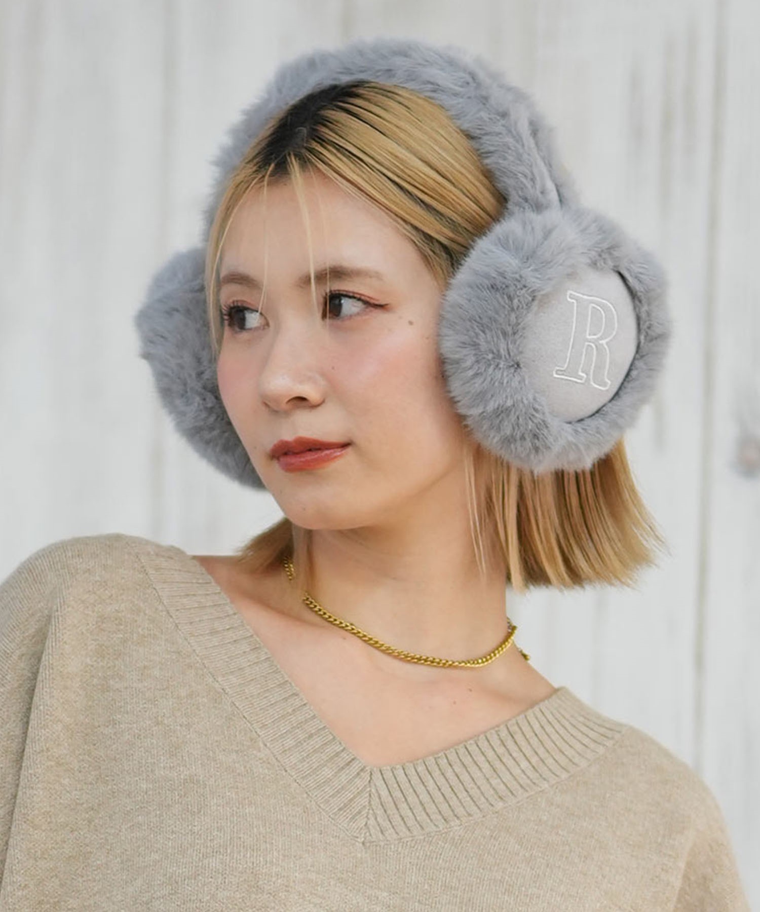 RIKKA FEMME リッカファム イヤーマフラー 耳当て ファー RFAC25FW05