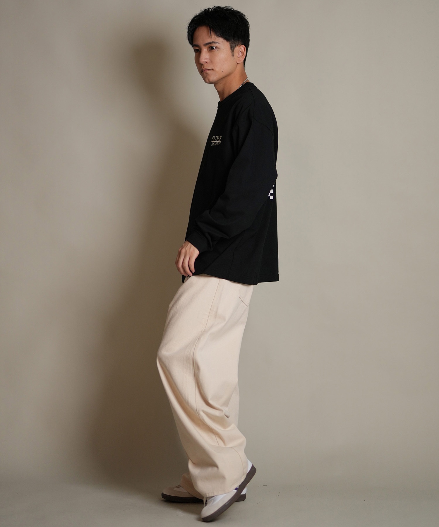 DEAR LAUREL ディアローレル 長袖 Tシャツ ロンT メンズ バック