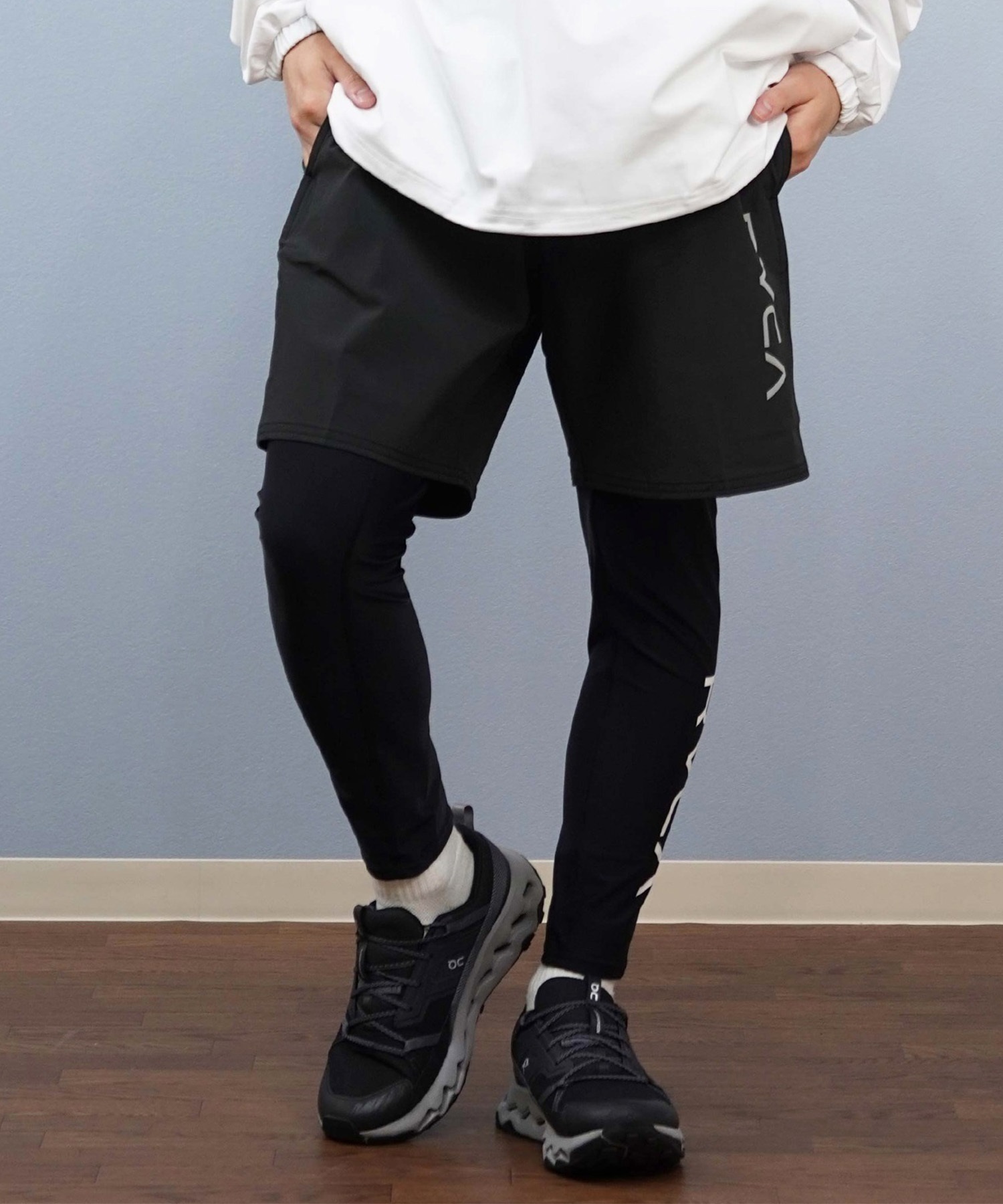 RVCA ルーカ 水着 ラッシュガード レギンス メンズ 水陸両用 UVカット