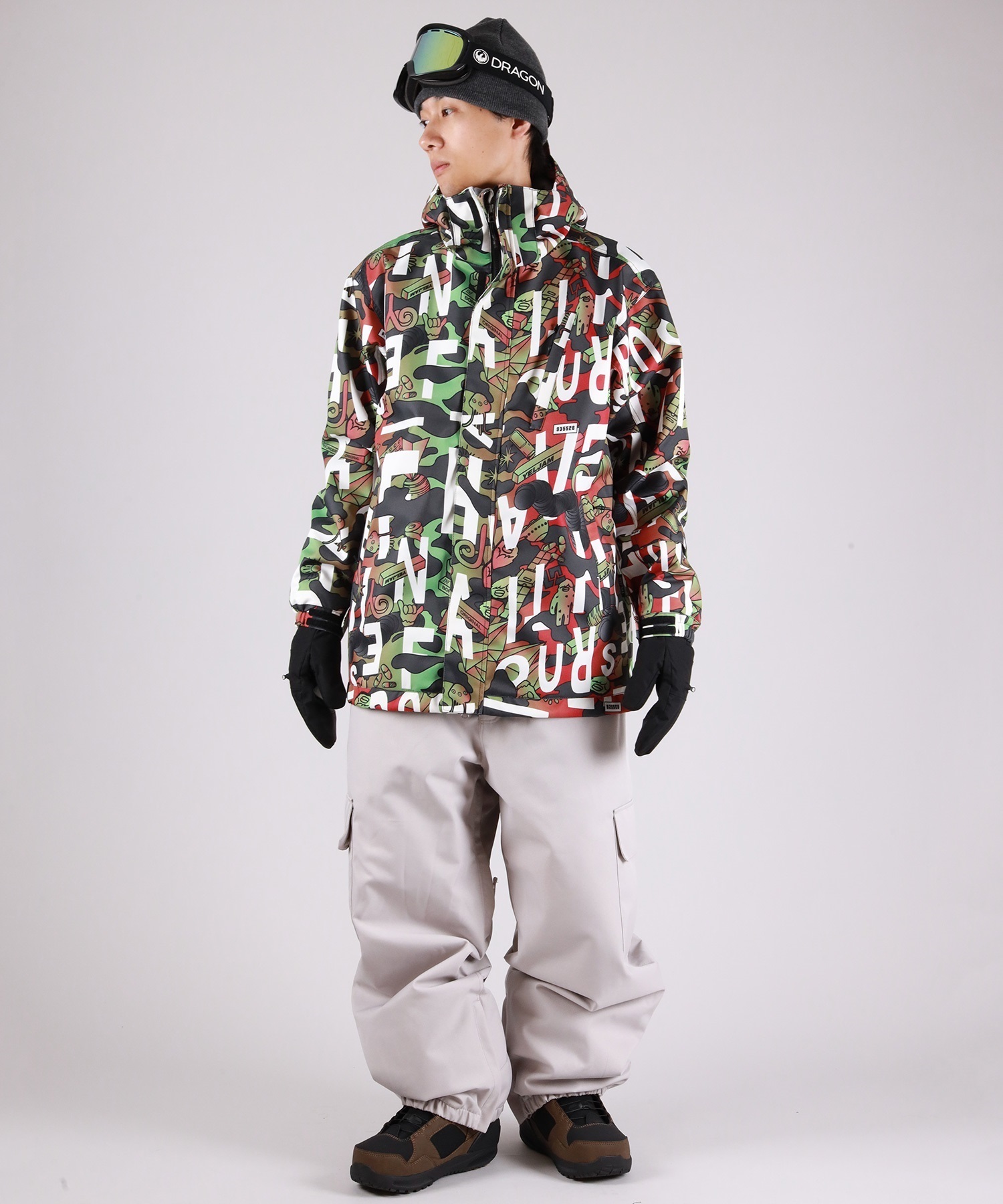 YELJAM イエロージャム YJ52519 スノーボード ウェア パンツ ユニ