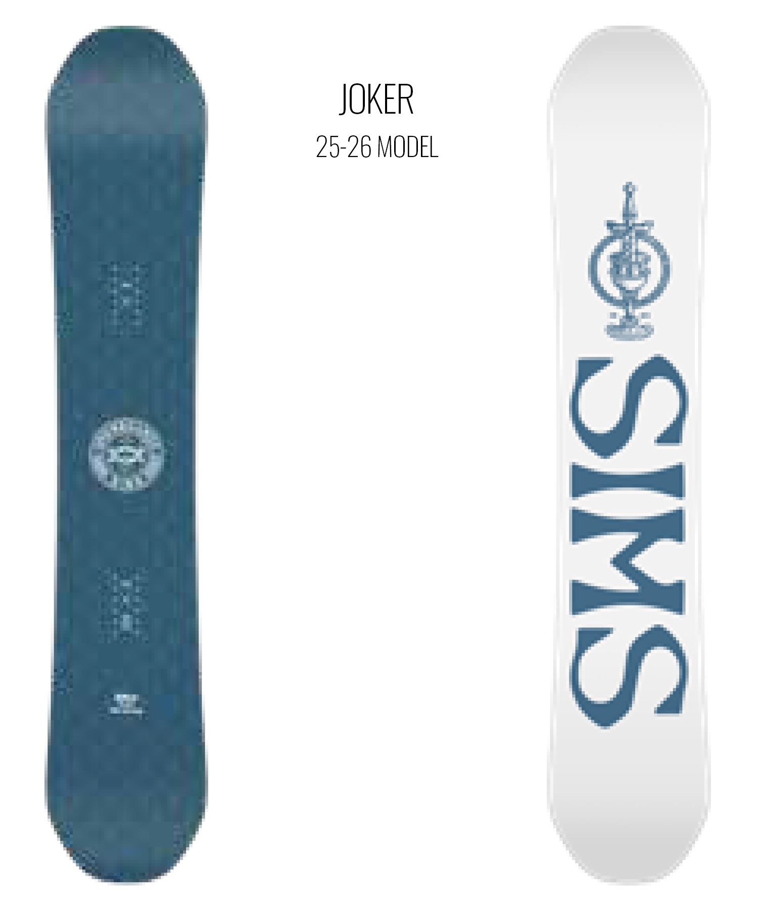 SIMS SNOWBOARD シムス ジョーカー スノーボード 板 メンズ 25-26 MM