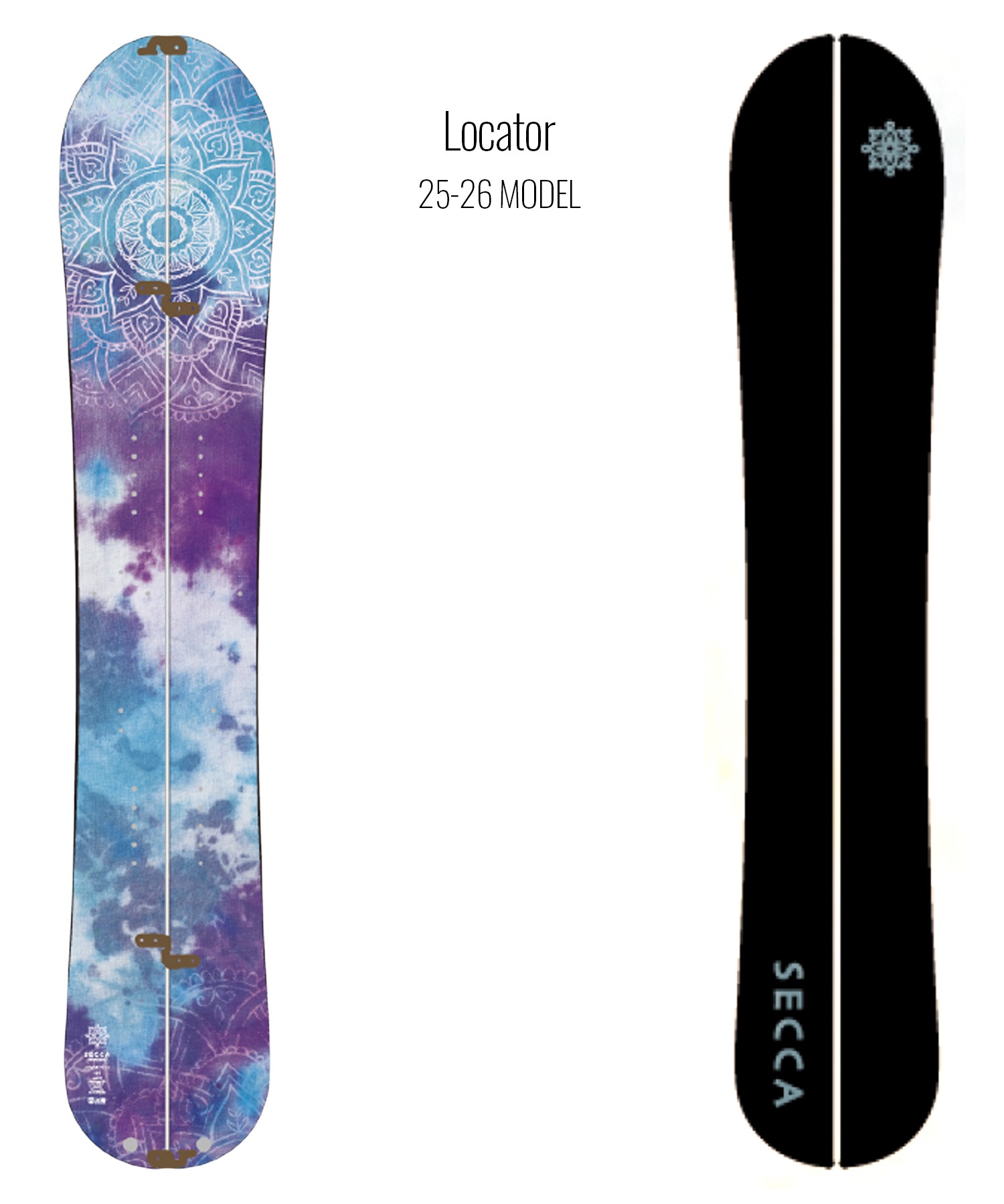 SECCA セッカ ロケーター スノーボード 板 レディース 25-26 MM D18