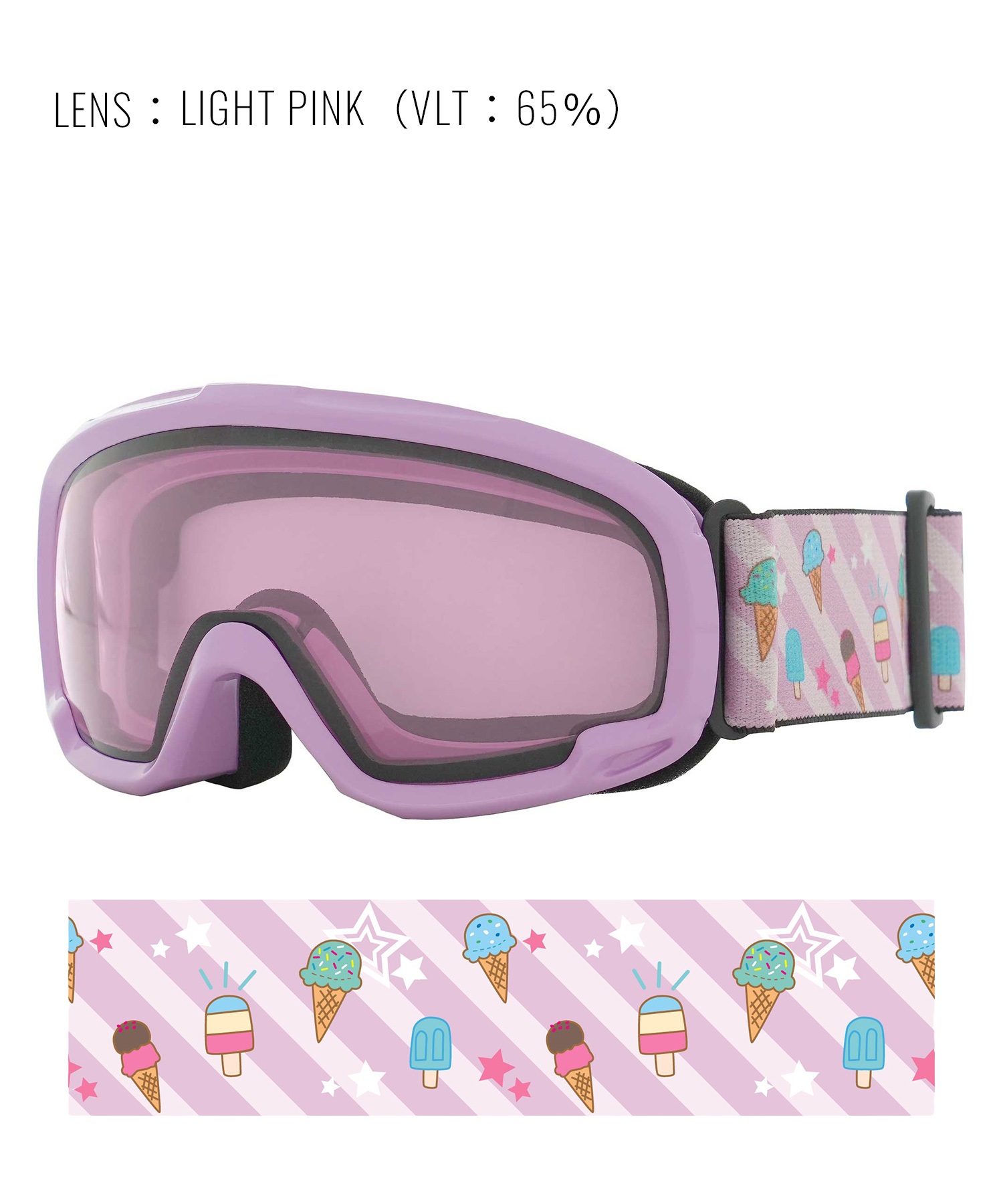 MINE マイン JUNIOR GOOGLES スノーボード ゴーグル キッズ ムラサキ