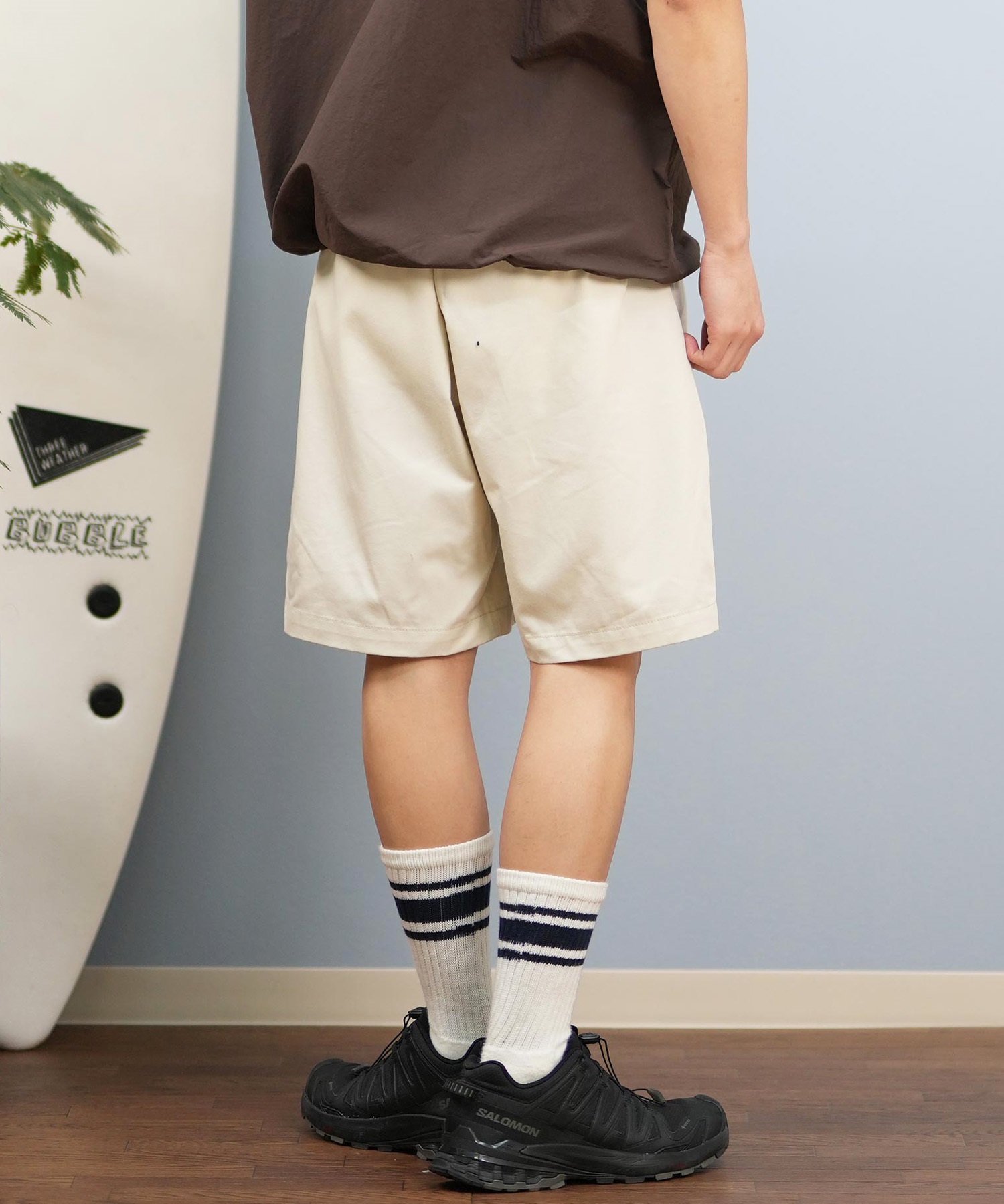 k.ishi FCRB GRAMICCI ショートパンツ L ベージュ k.ishi FCRB