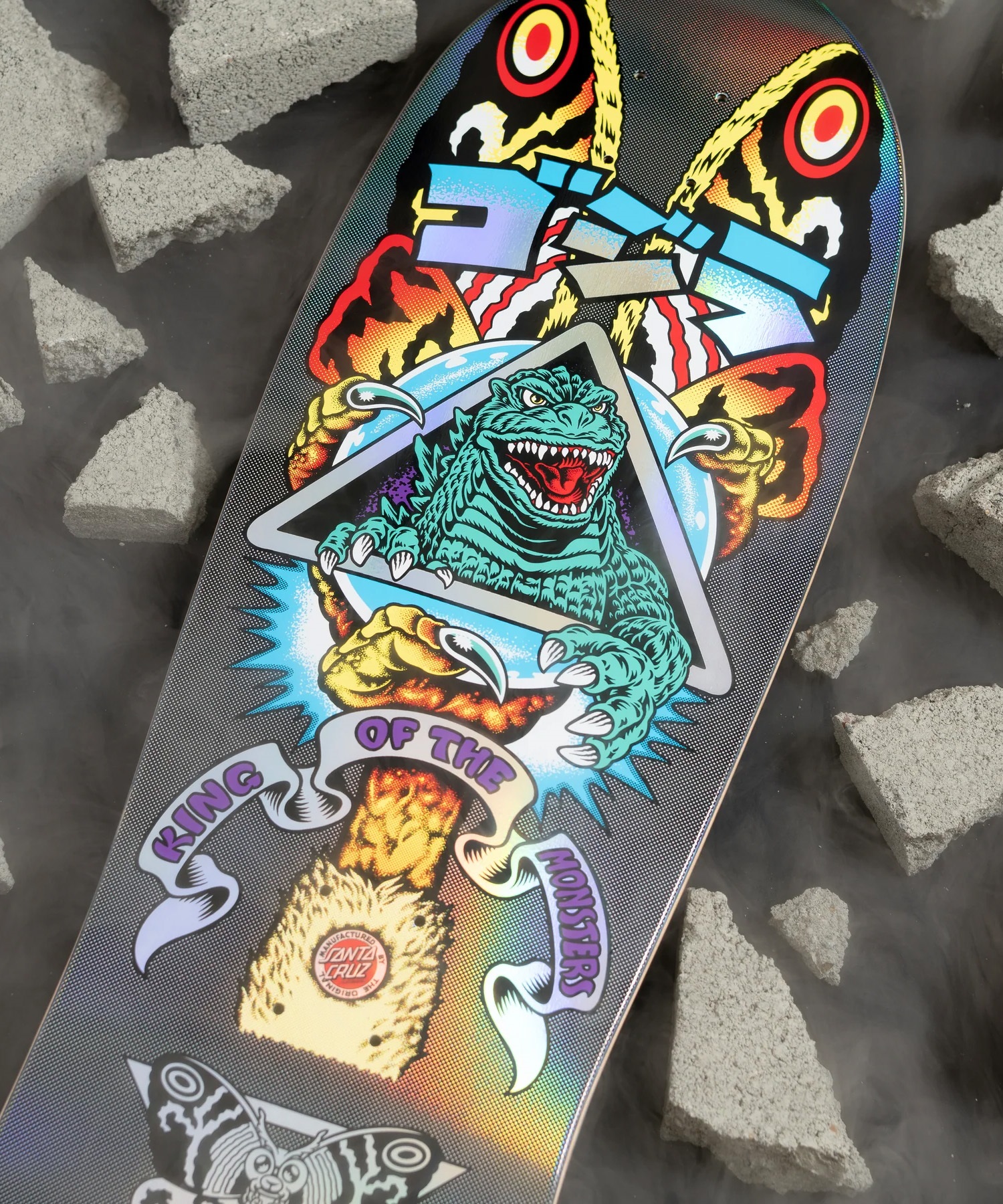 SANTA CRUZ×GOZILLA サンタクルーズ×ゴジラ スケートボード デッキ