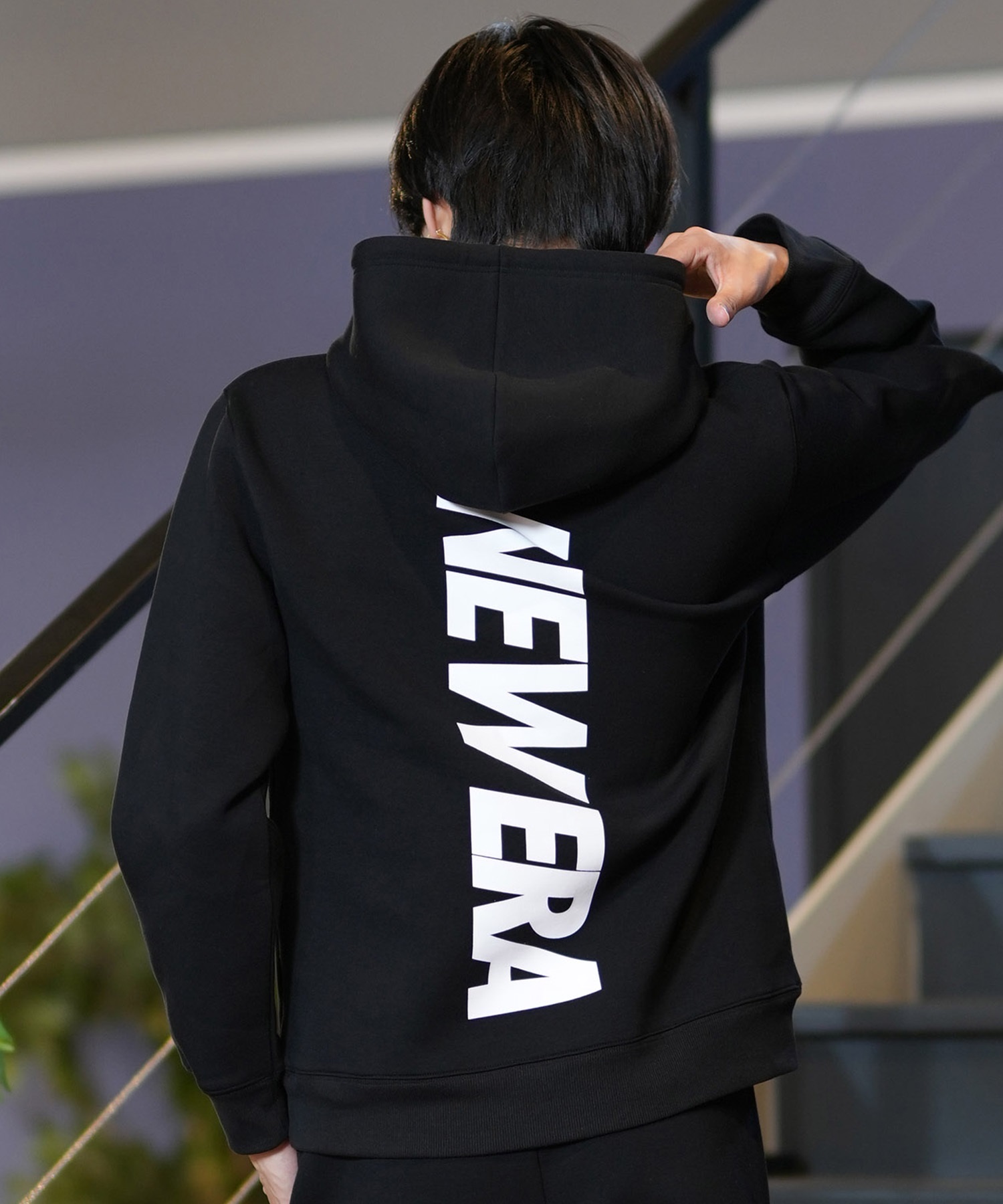 NEW ERA ニューエラ パーカー プルオーバー メンズ テック スウェット