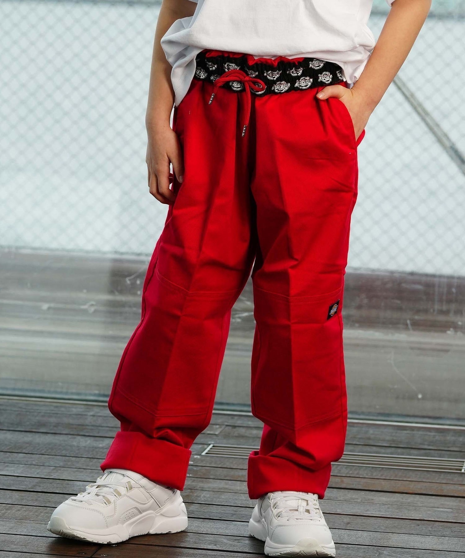 Dickies ディッキーズ ロングパンツ キッズ スケートボード ダブルニー