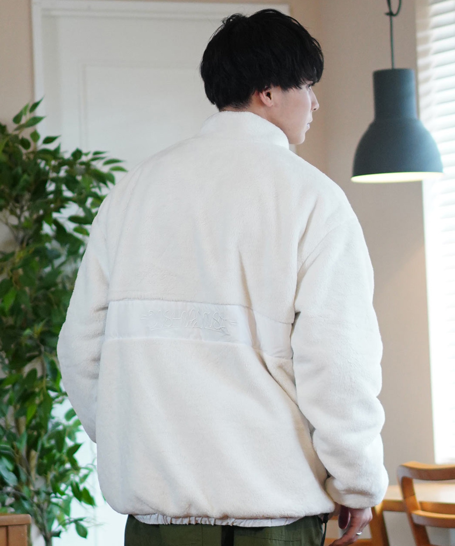 DC ディーシー アウター メンズ 2WAY ジャケット リバーシブル ボア