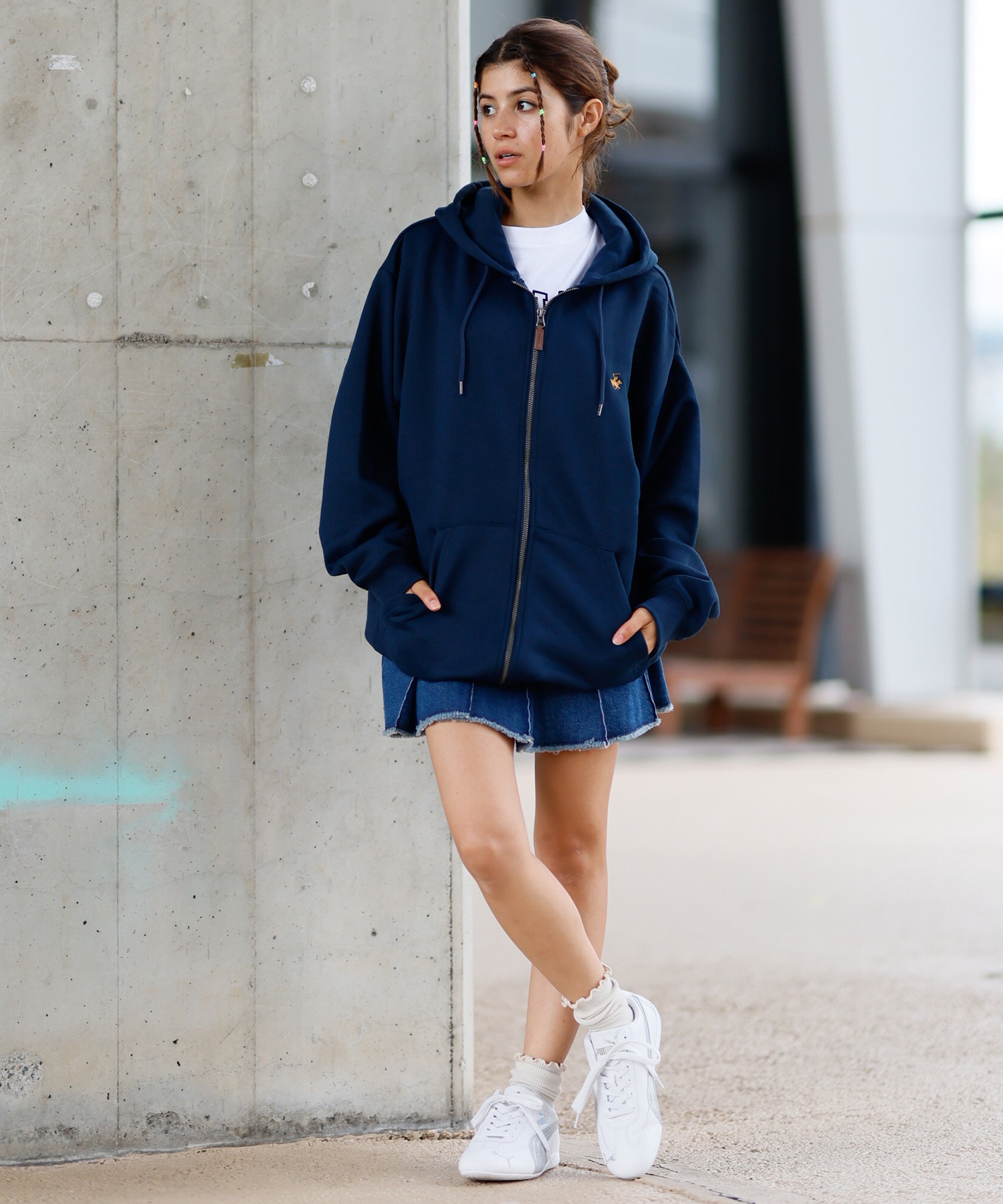 BEVERY HILLS P.C ビバリーヒルズポロクラブ パーカー ジップアップ