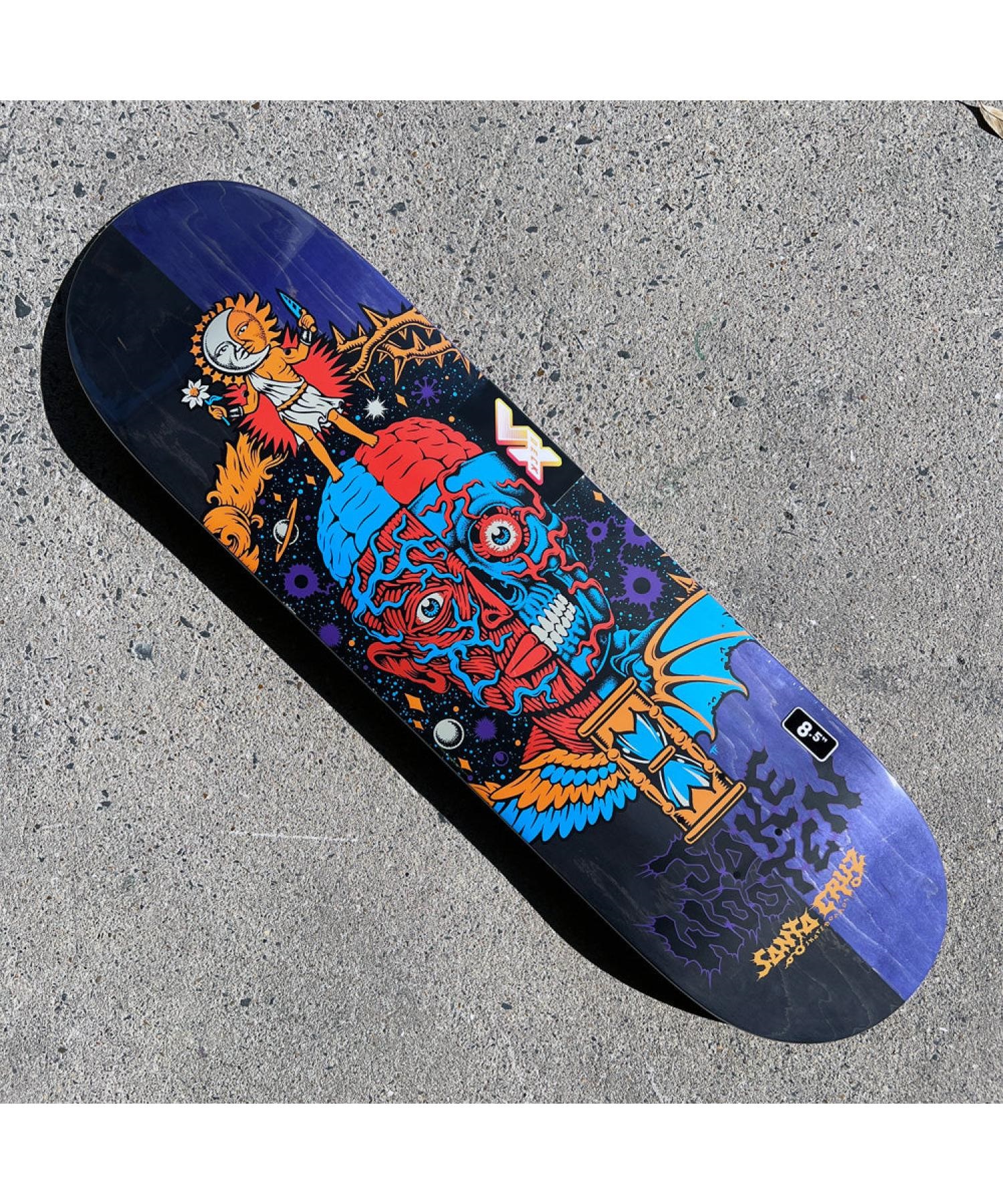 スケートボード デッキ SANTACRUZ サンタクルーズ WOOTEN CREST VX