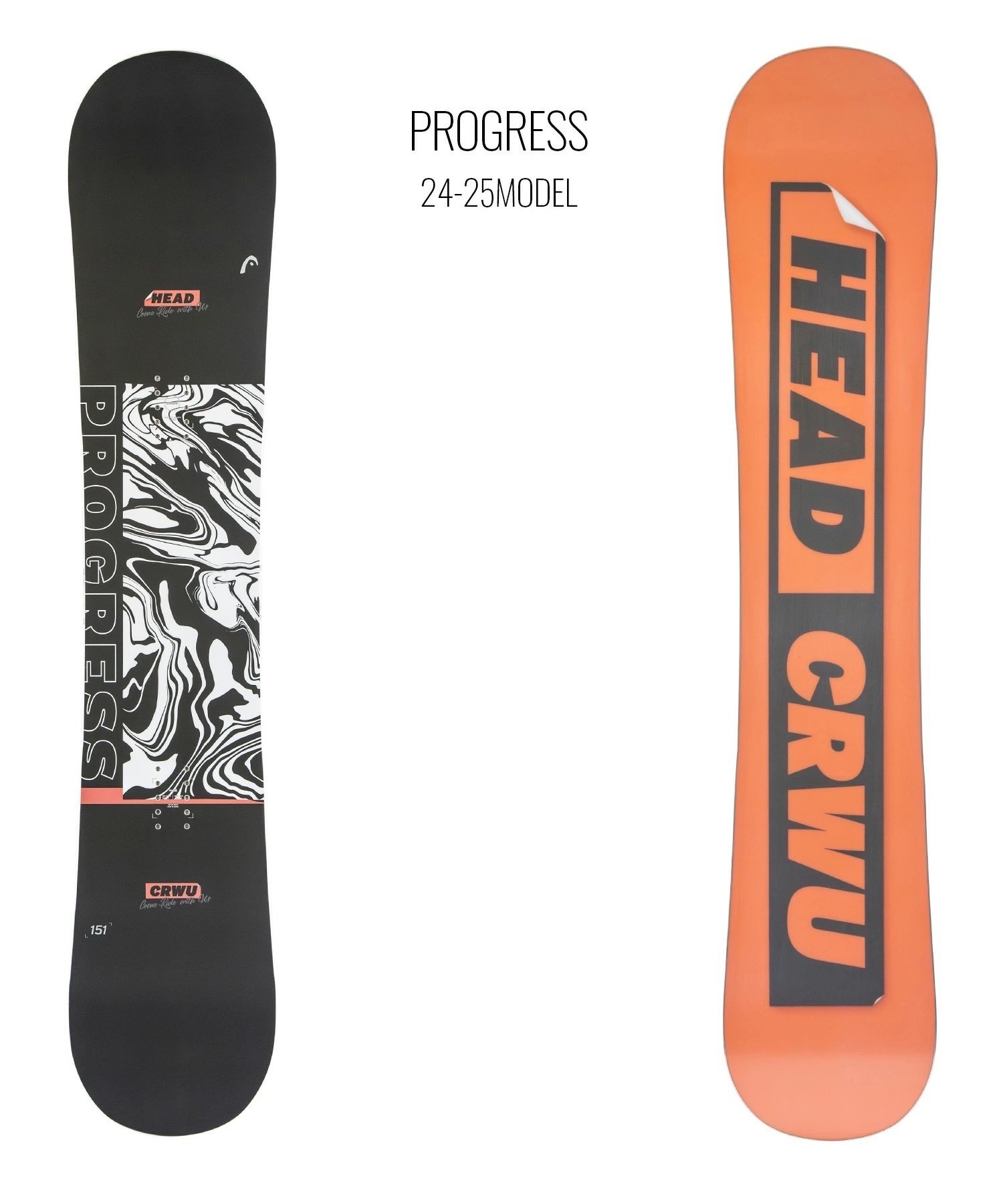 HEAD ヘッド プログレス スノーボード 板 ユニセックス 24-25 LL I5