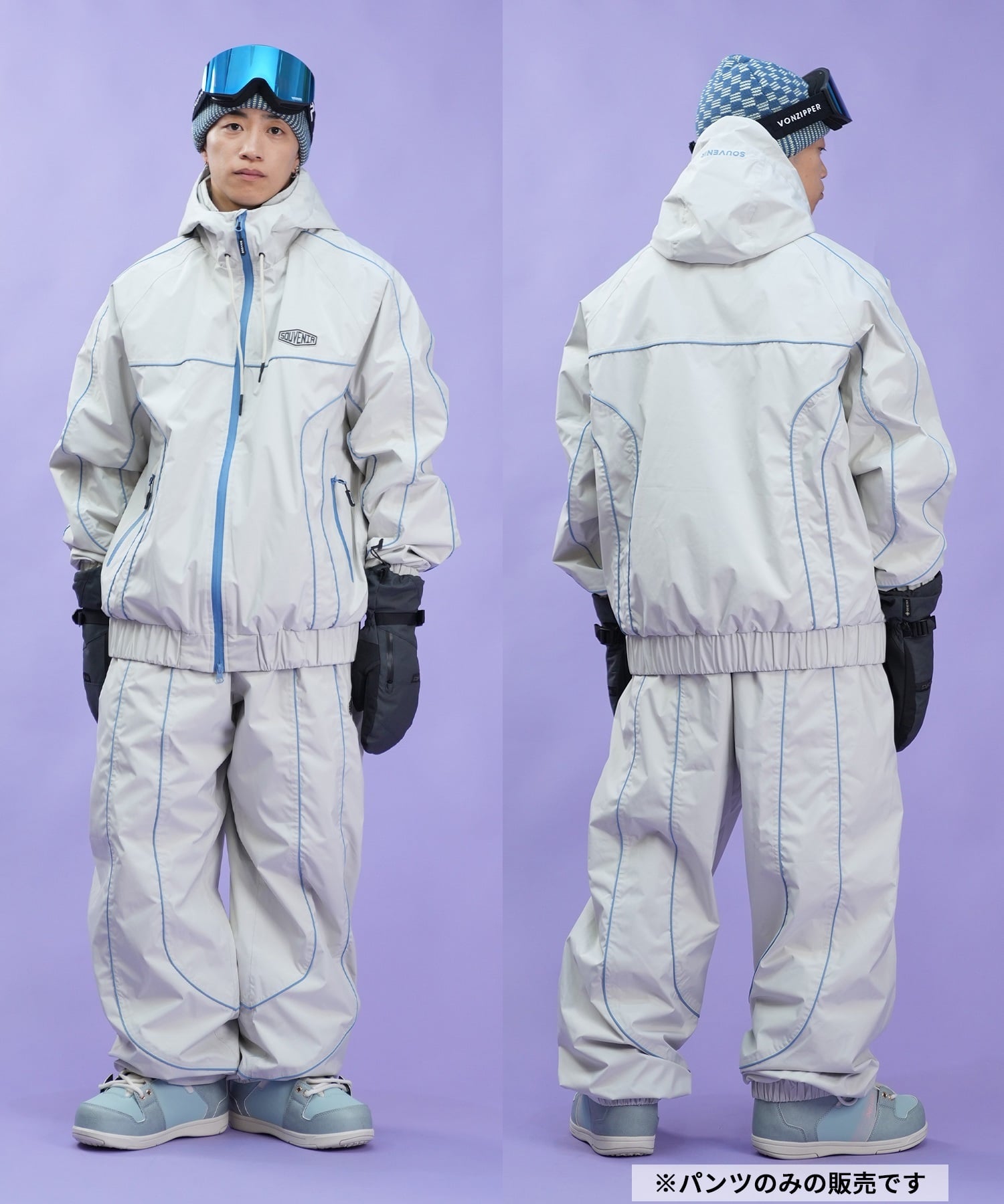 SOUVENIR スーベニア INSULATED TRACK スノーボード ウェア パンツ