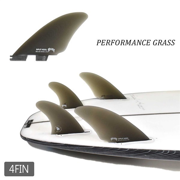 FCS2 エフシーエスツー MB SPLIT KEEL QUAD FIN スプリット キール