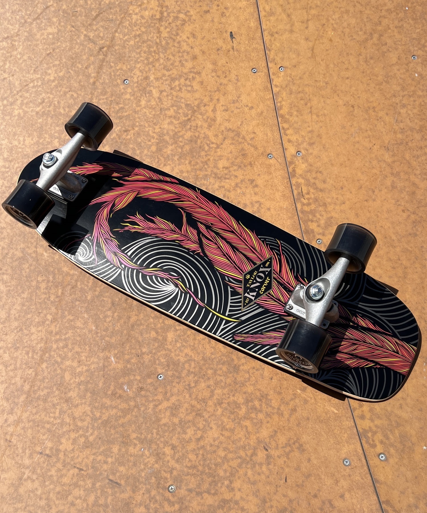 CARVER カーバー ロング スケートボード LANDスケート 31.2inch CX