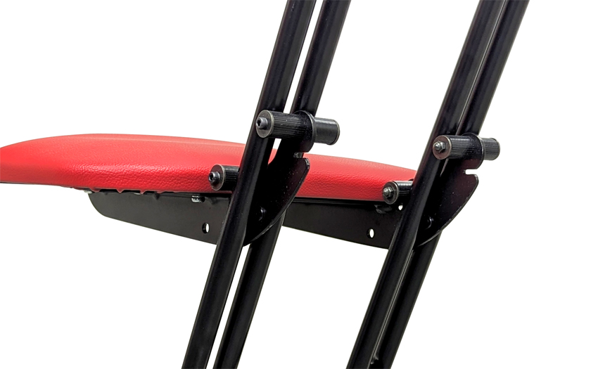 楽器演奏用高低可動折りたたみ椅子 RST-RD RST-BK ルネセイコウ 日本製