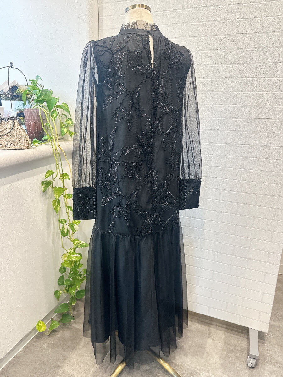 my closet / フェザーフラワーチュールドレス