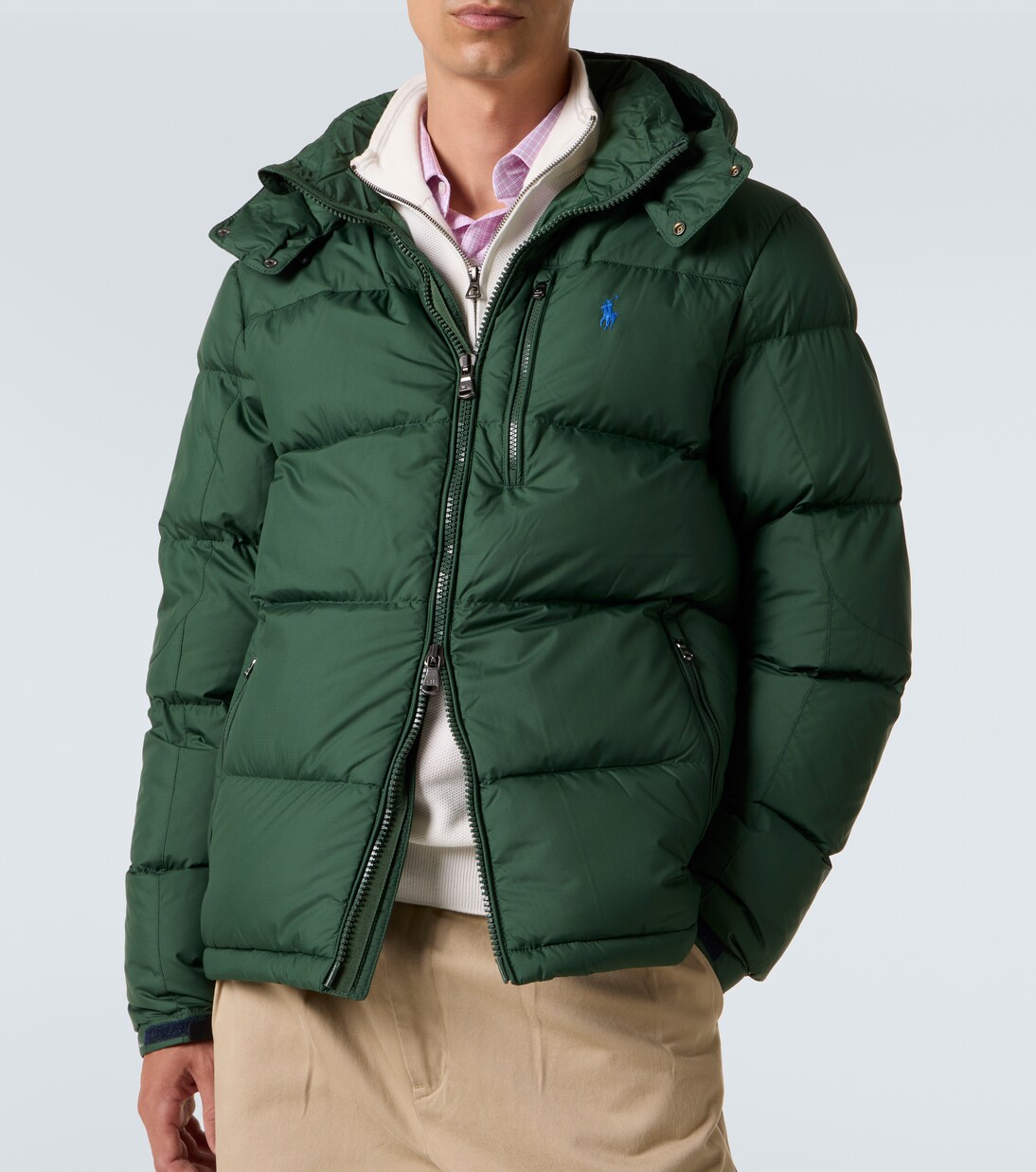 Down jacket in green - Polo Ralph Lauren | Mytheresa