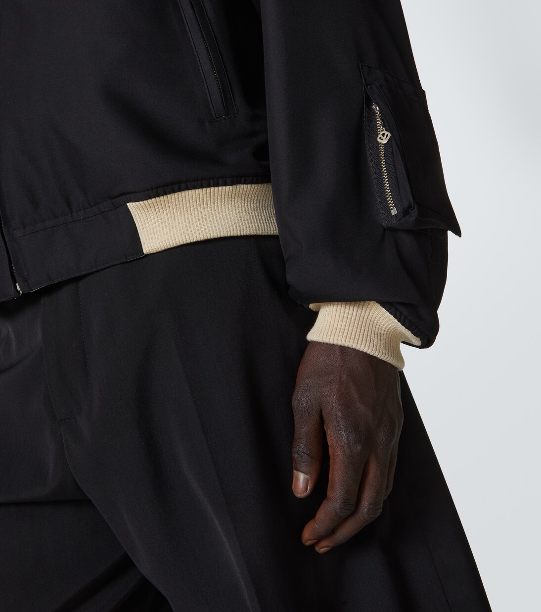 Souvenir reversible bomber jacket in black - Visvim | Mytheresa