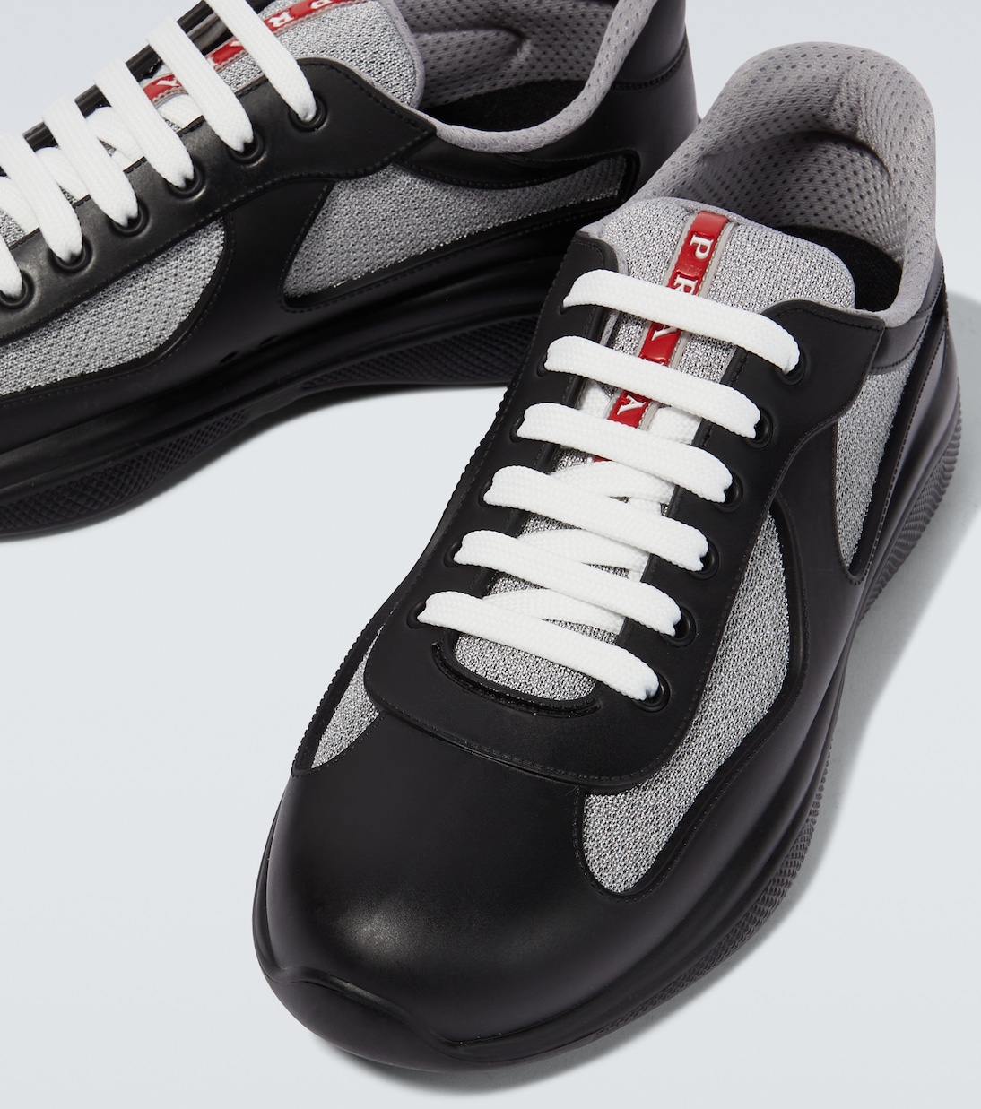 America's Cup sneakers in black - Prada | Mytheresa