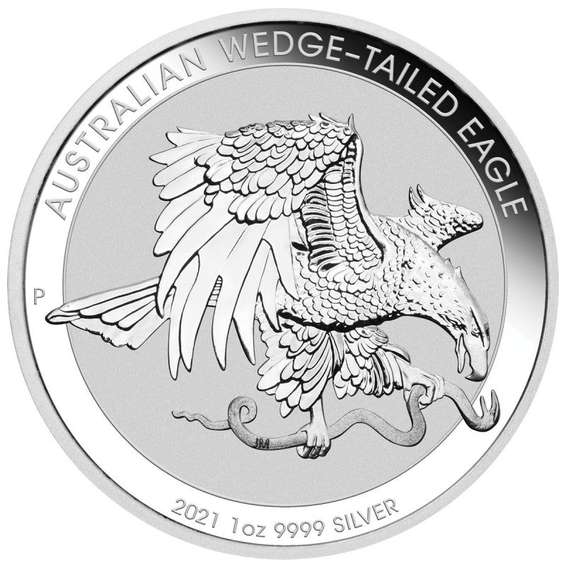 2021 Wedge-Tailed Eagle 1oz .9999 Silver BU Coin – My Collectables