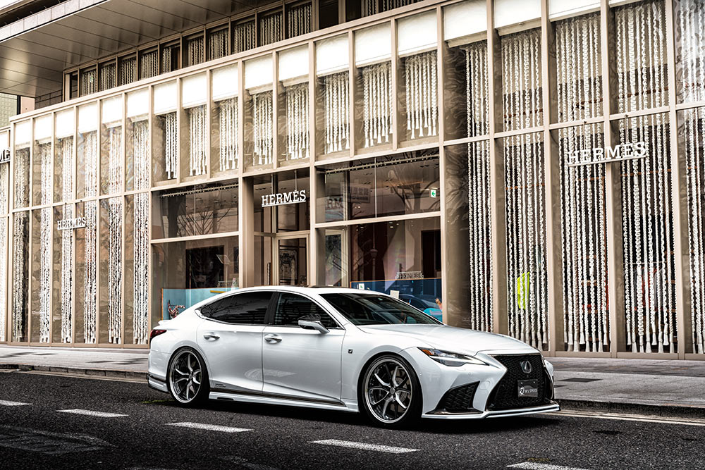 LS500 前期 TRDフロントスポイラー DBA-VXFA50