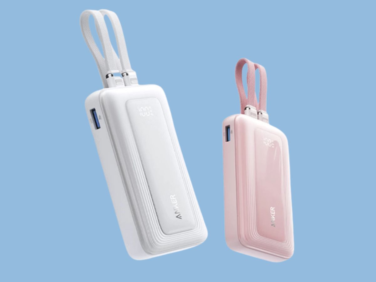 Anker launches new 10K power bank with dual integrated cables